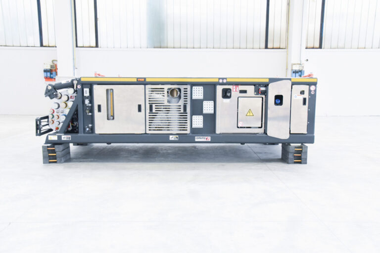 Cometto SPMTs are powered by power packs units PPU, providing the drive force required in different categories.