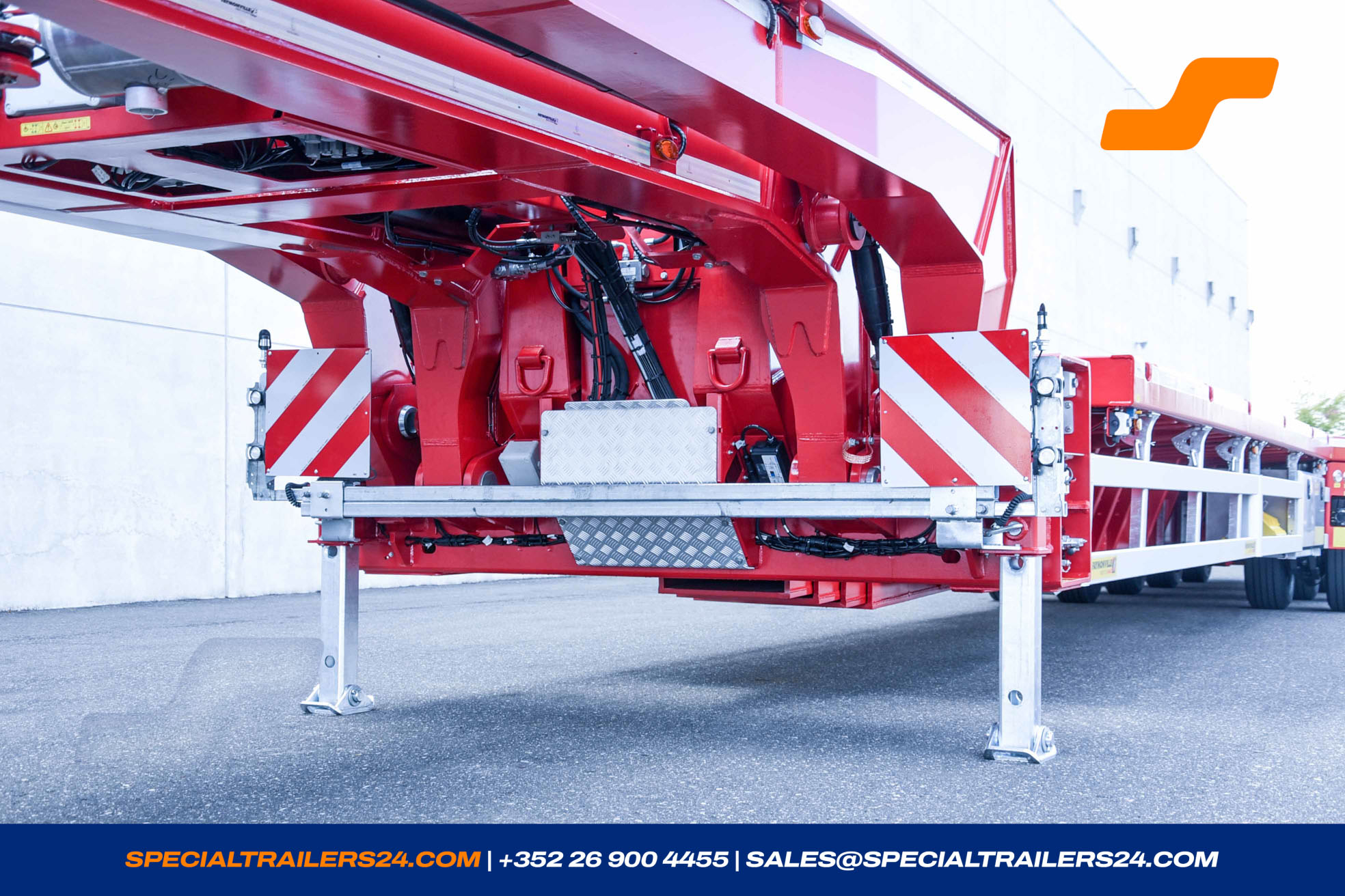 Flatbed trailer Faymonville TeleMAX Vehicle for sale