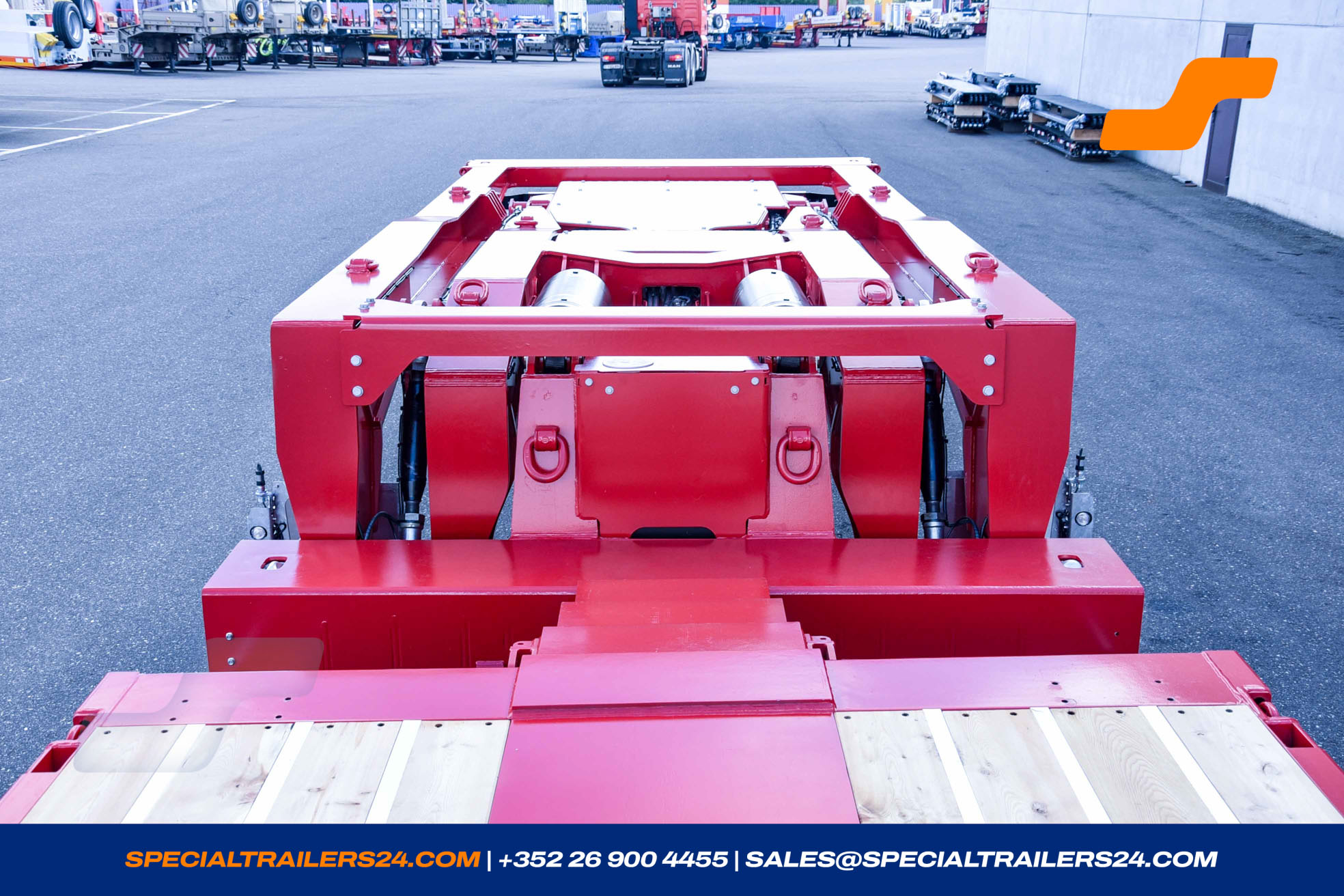 Flatbed trailer Faymonville TeleMAX Vehicle for sale