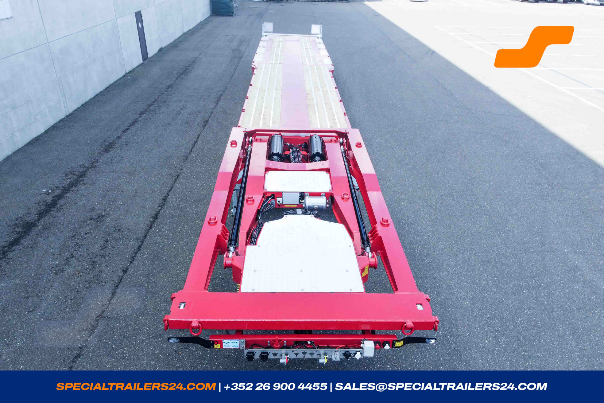 Flatbed trailer Faymonville TeleMAX Vehicle for sale