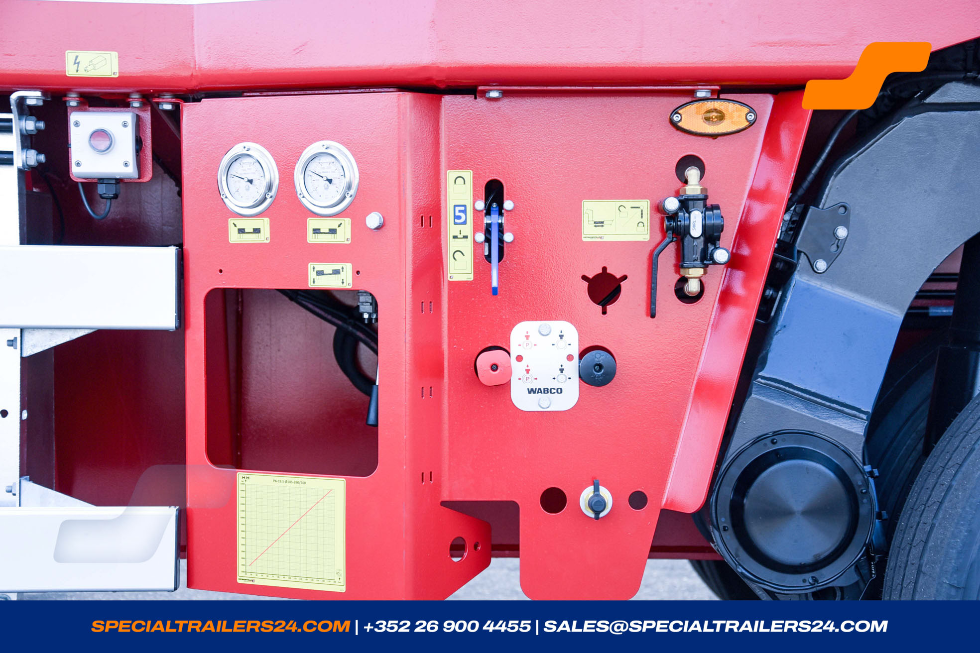 Flatbed trailer Faymonville TeleMAX Vehicle for sale