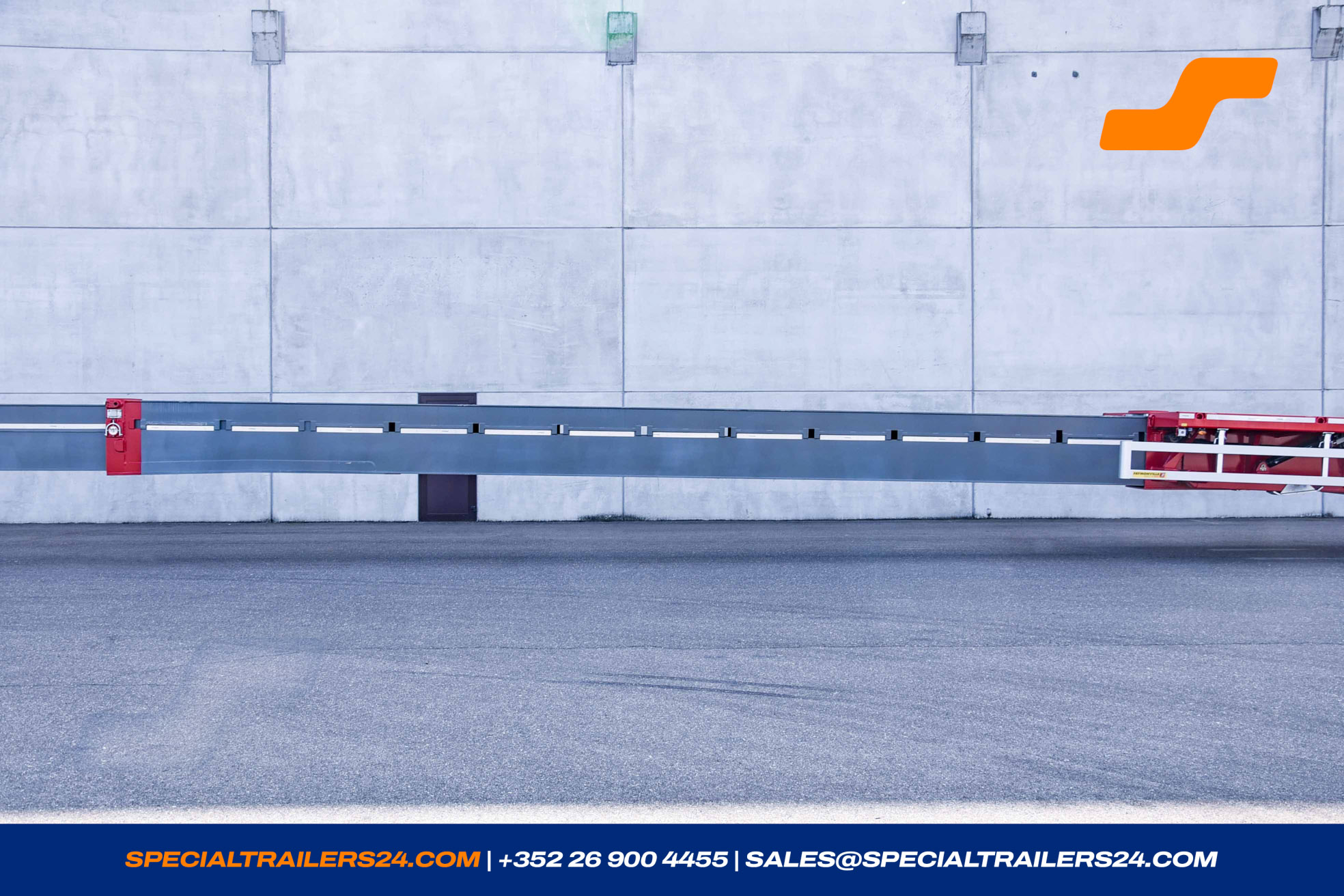 Flatbed trailer Faymonville TeleMAX Vehicle for sale