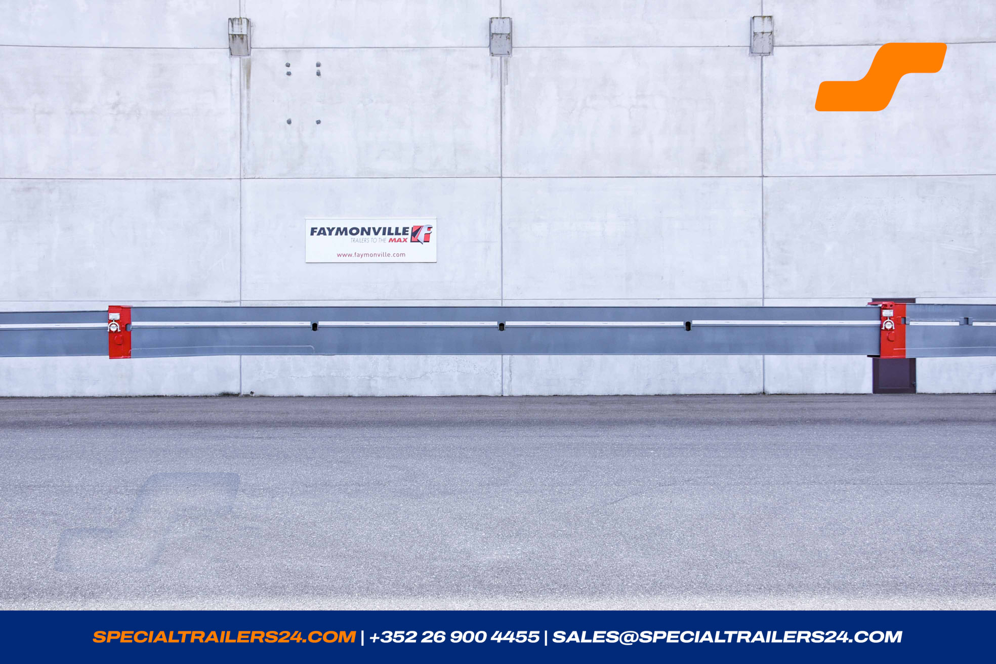 Flatbed trailer Faymonville TeleMAX Vehicle for sale