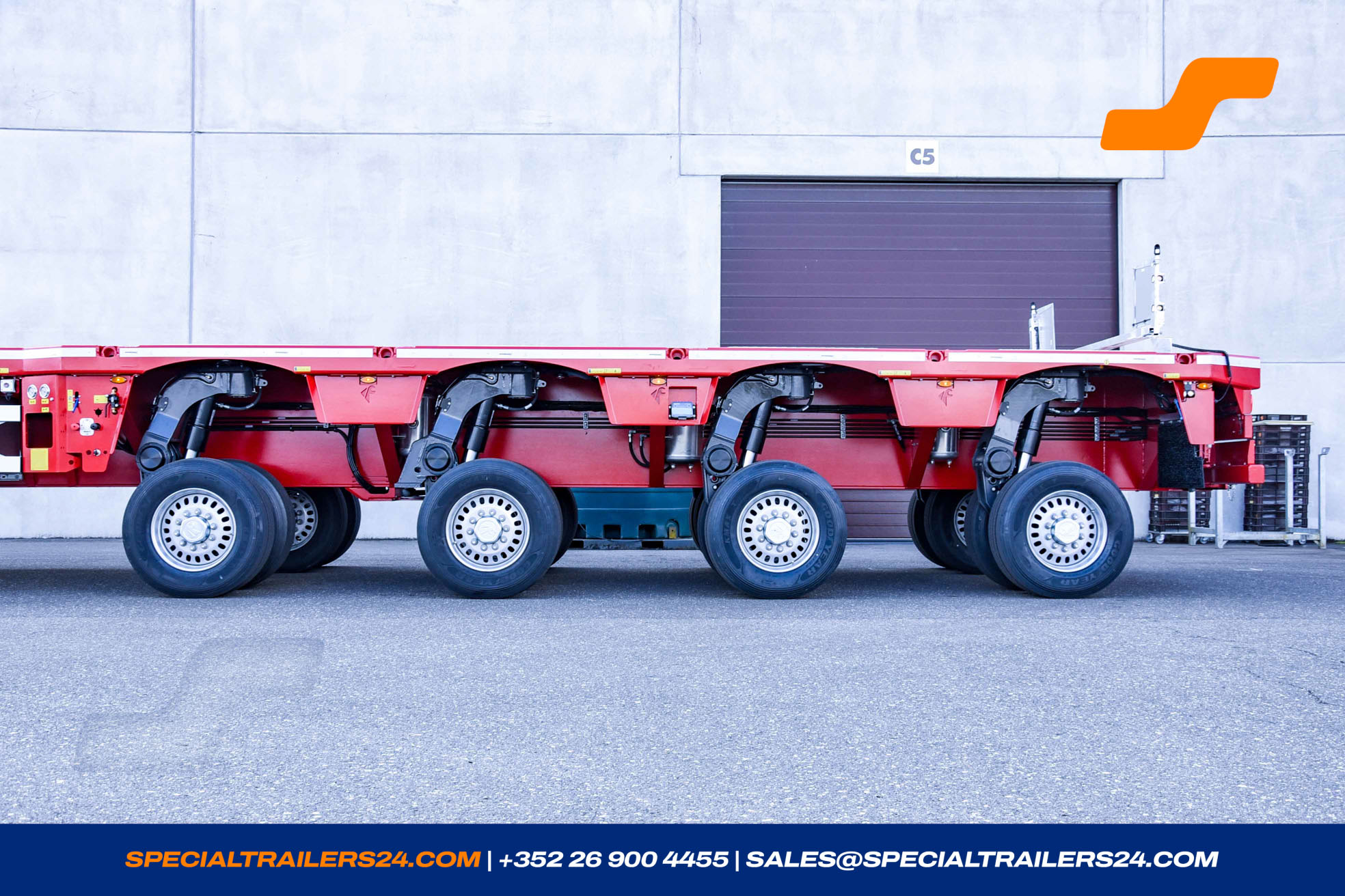 Flatbed trailer Faymonville TeleMAX Vehicle for sale (image count prefix 32/48)