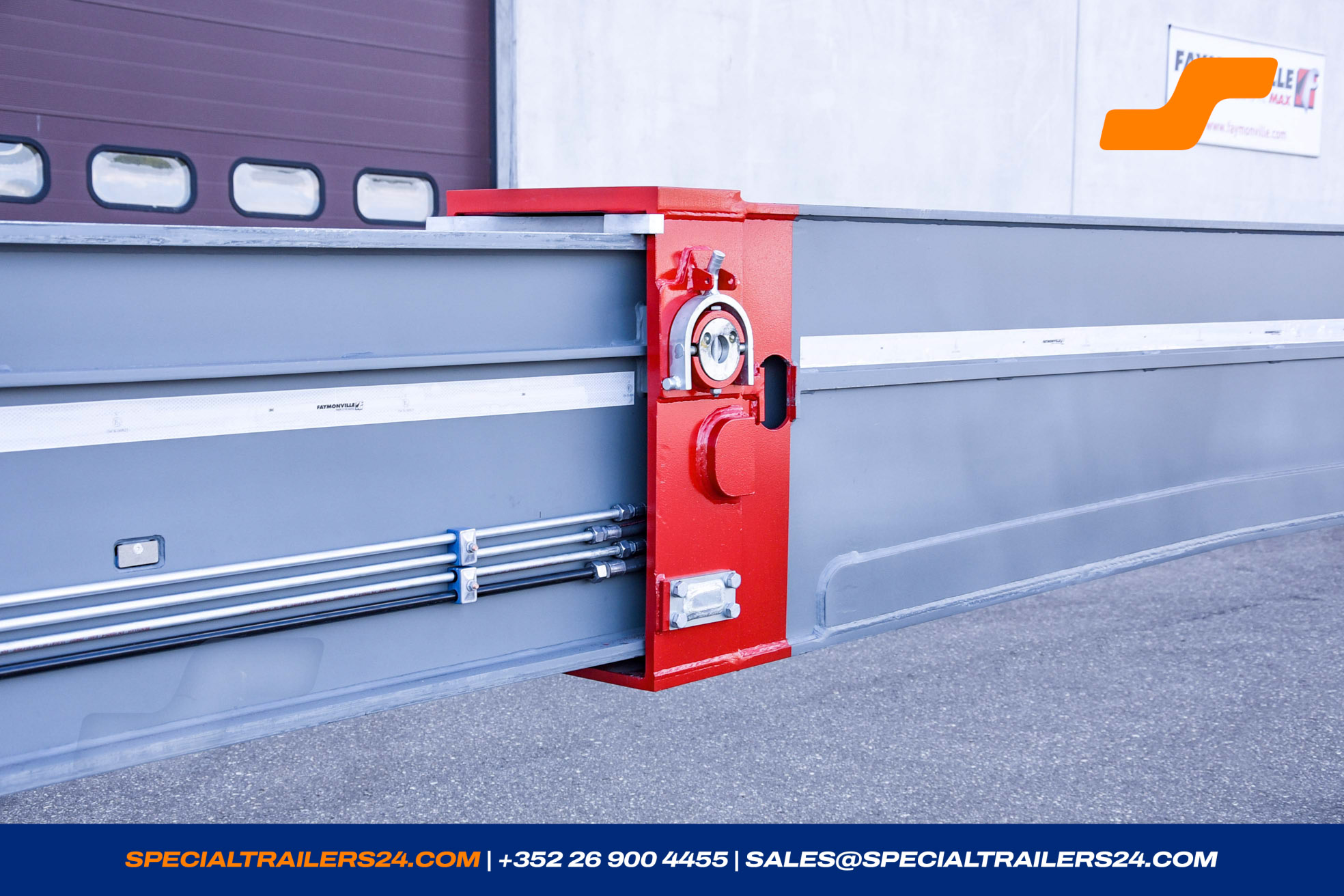 Flatbed trailer Faymonville TeleMAX Vehicle for sale (image count prefix 40/48)
