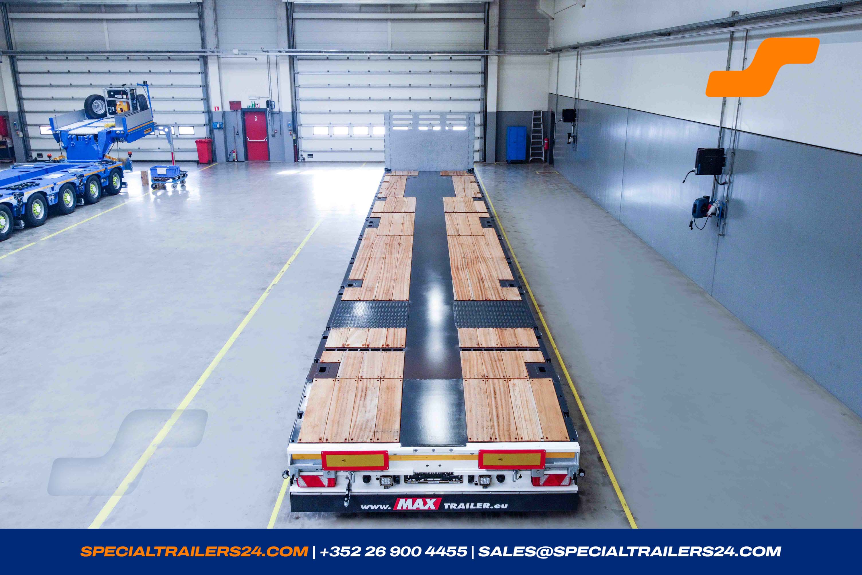 Flatbed trailer MAX Trailer MAX200 Vehicle for sale