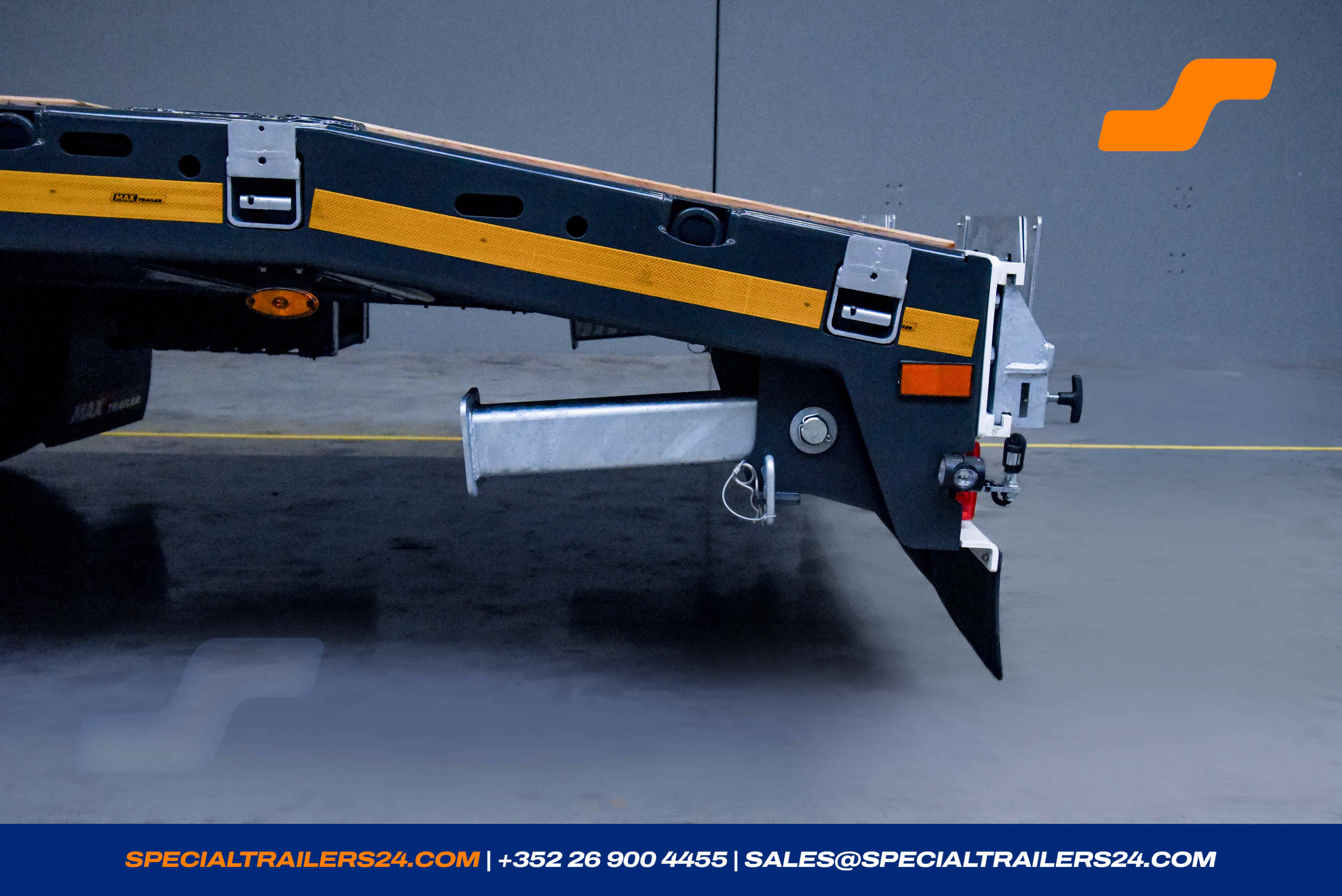 Flatbed trailer MAX Trailer MAX200 Vehicle for sale