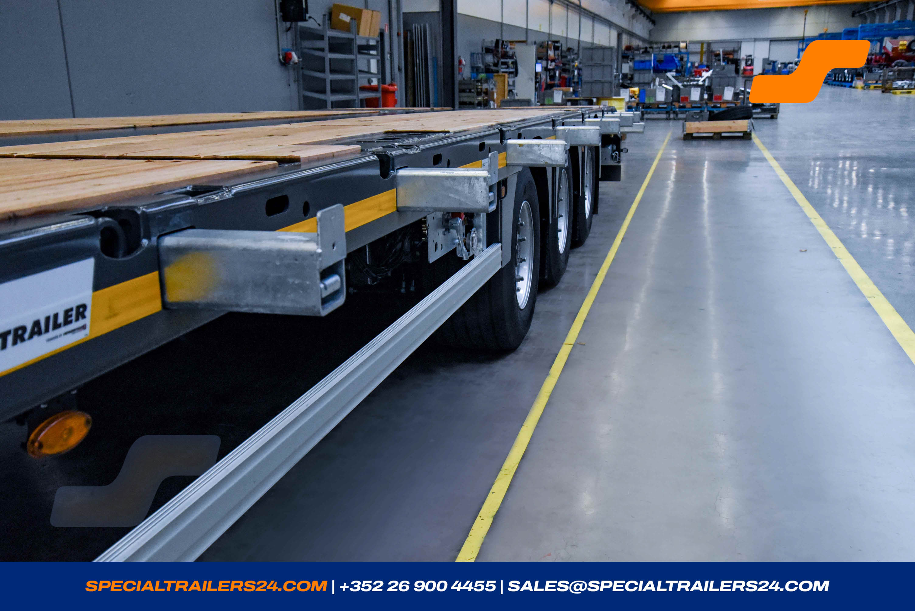 Flatbed trailer MAX Trailer MAX200 Vehicle for sale