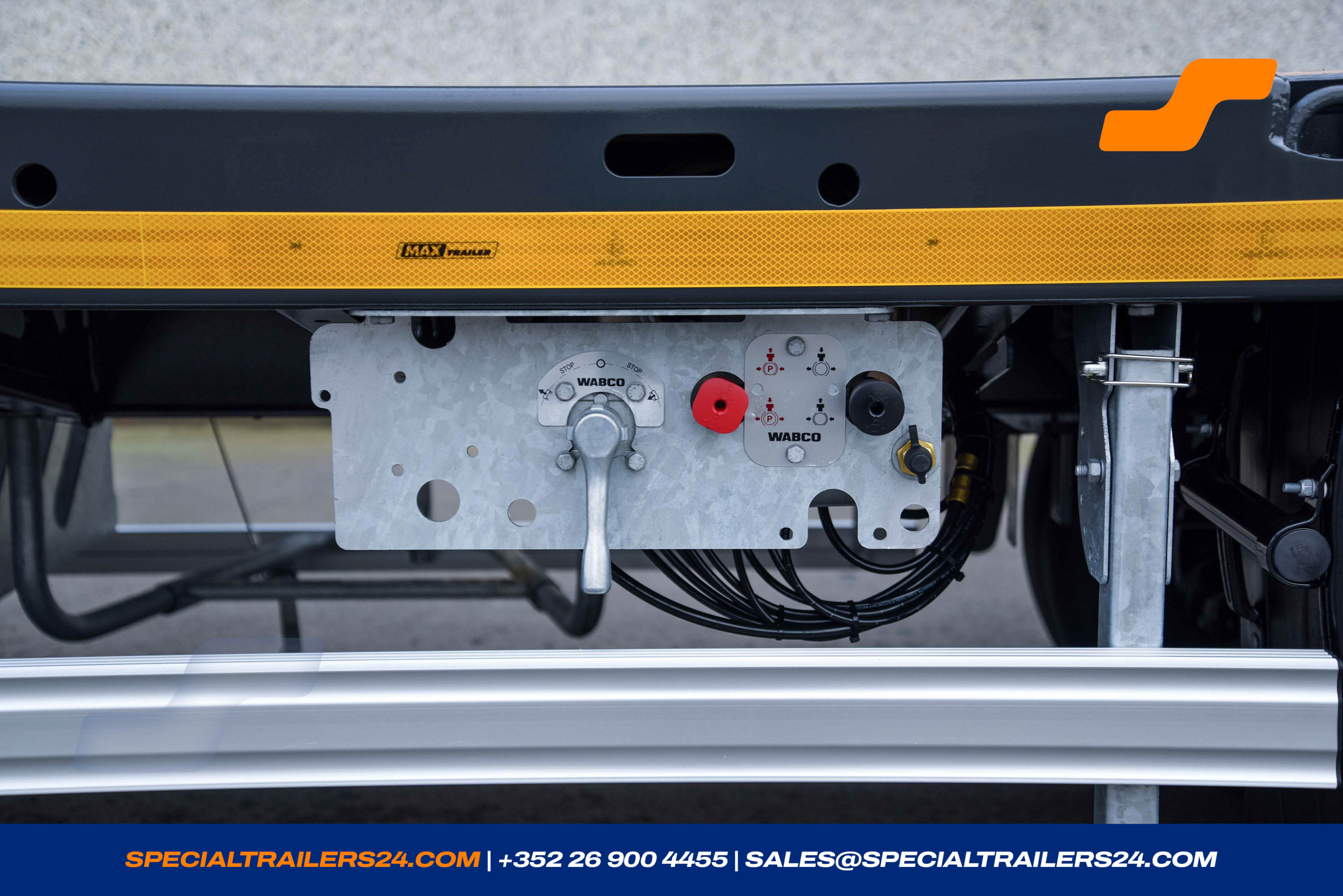 Flatbed trailer MAX Trailer MAX200 Vehicle for sale