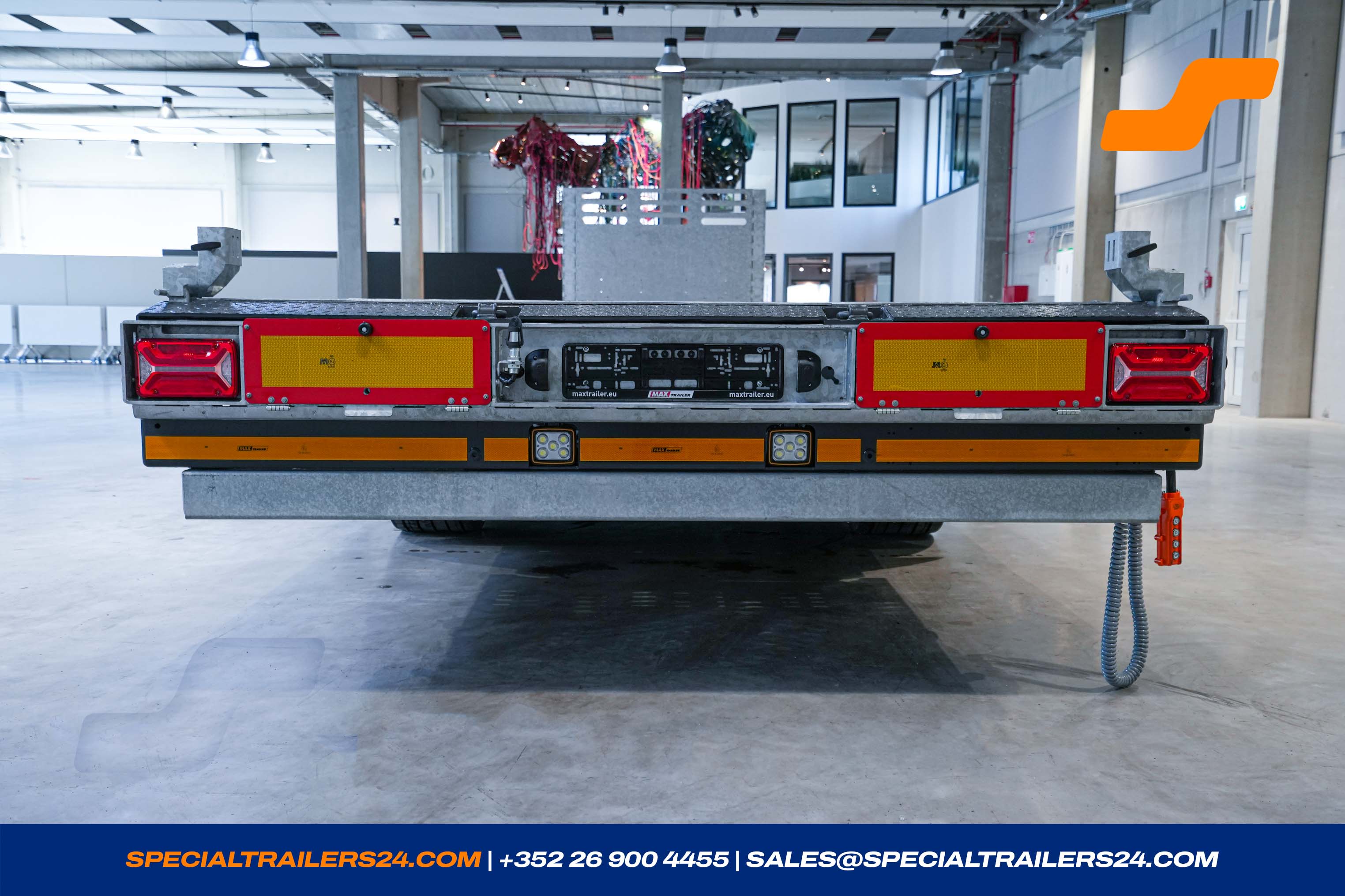 Flatbed trailer MAX Trailer MAX200 Vehicle for sale