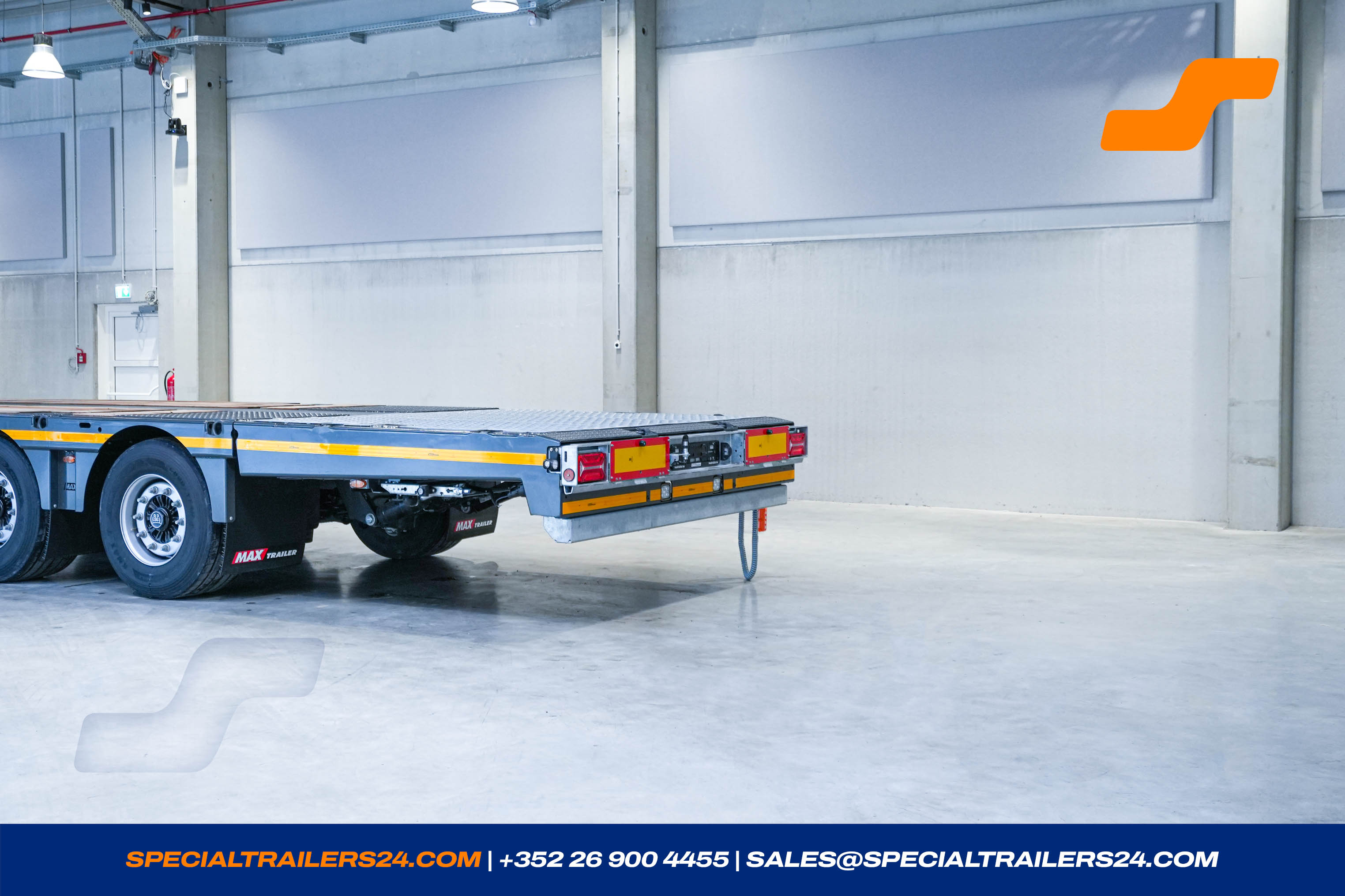Flatbed trailer MAX Trailer MAX200 Vehicle for sale