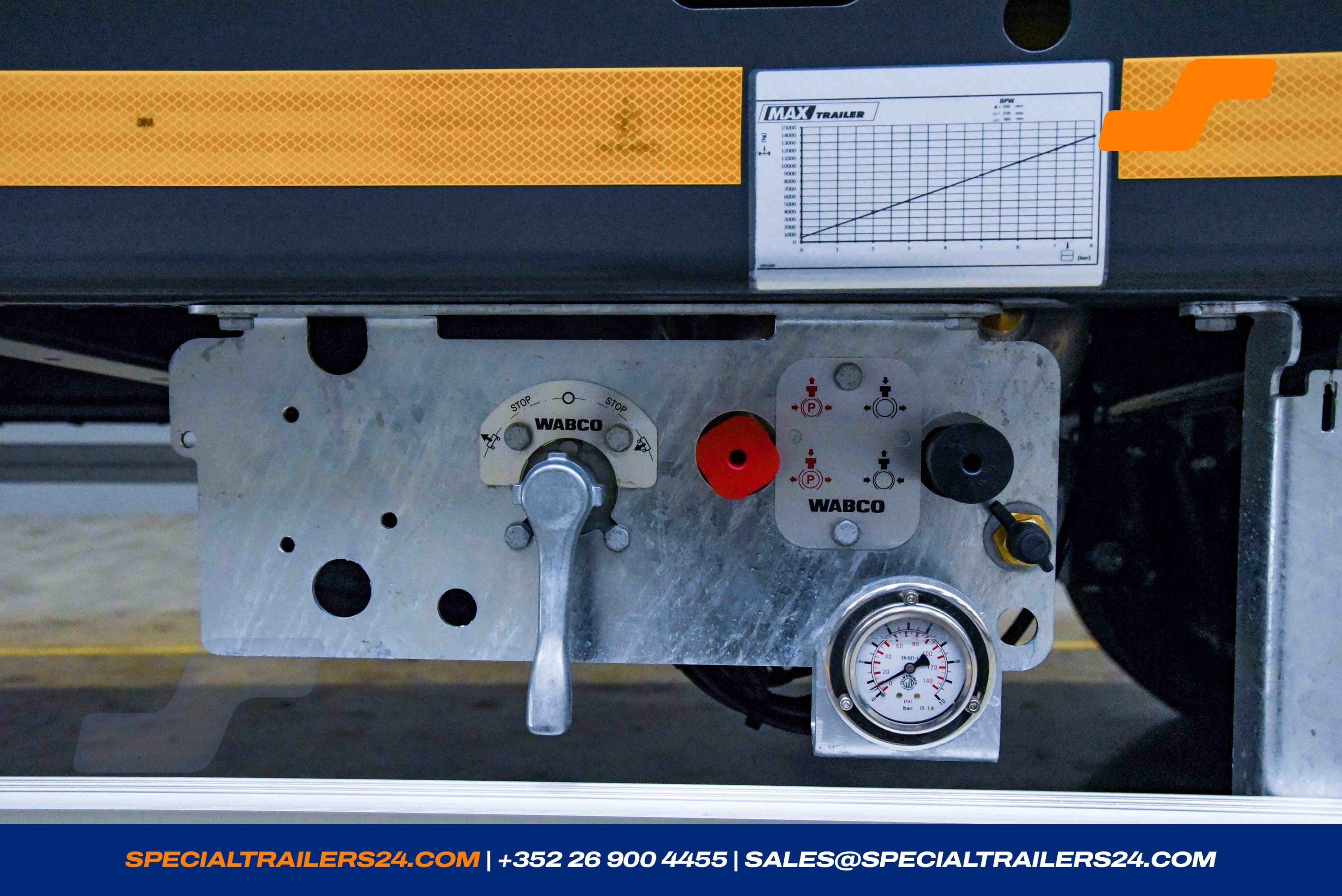 Flatbed trailer MAX Trailer MAX200 Vehicle for sale