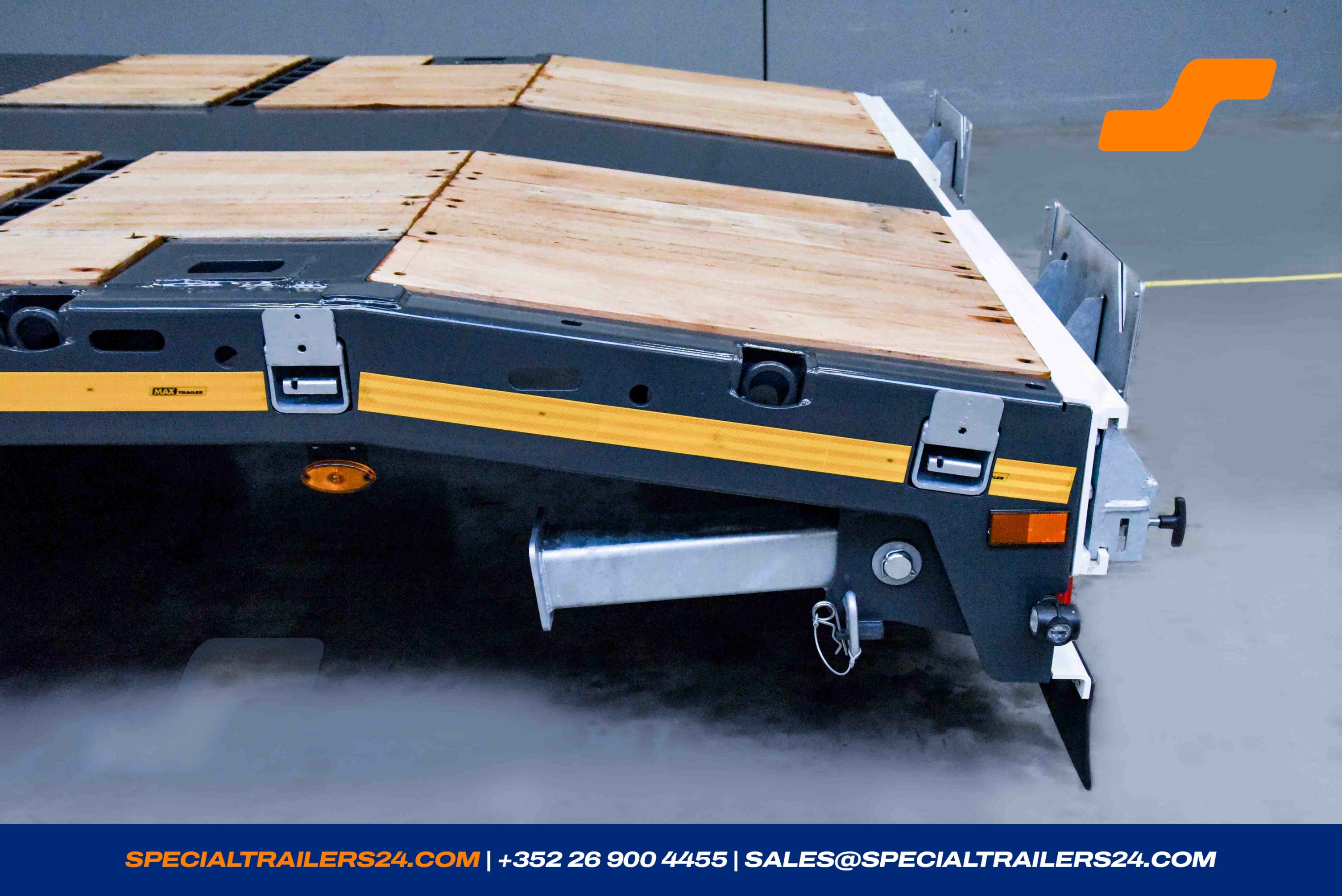 Flatbed trailer MAX Trailer MAX200 Vehicle for sale