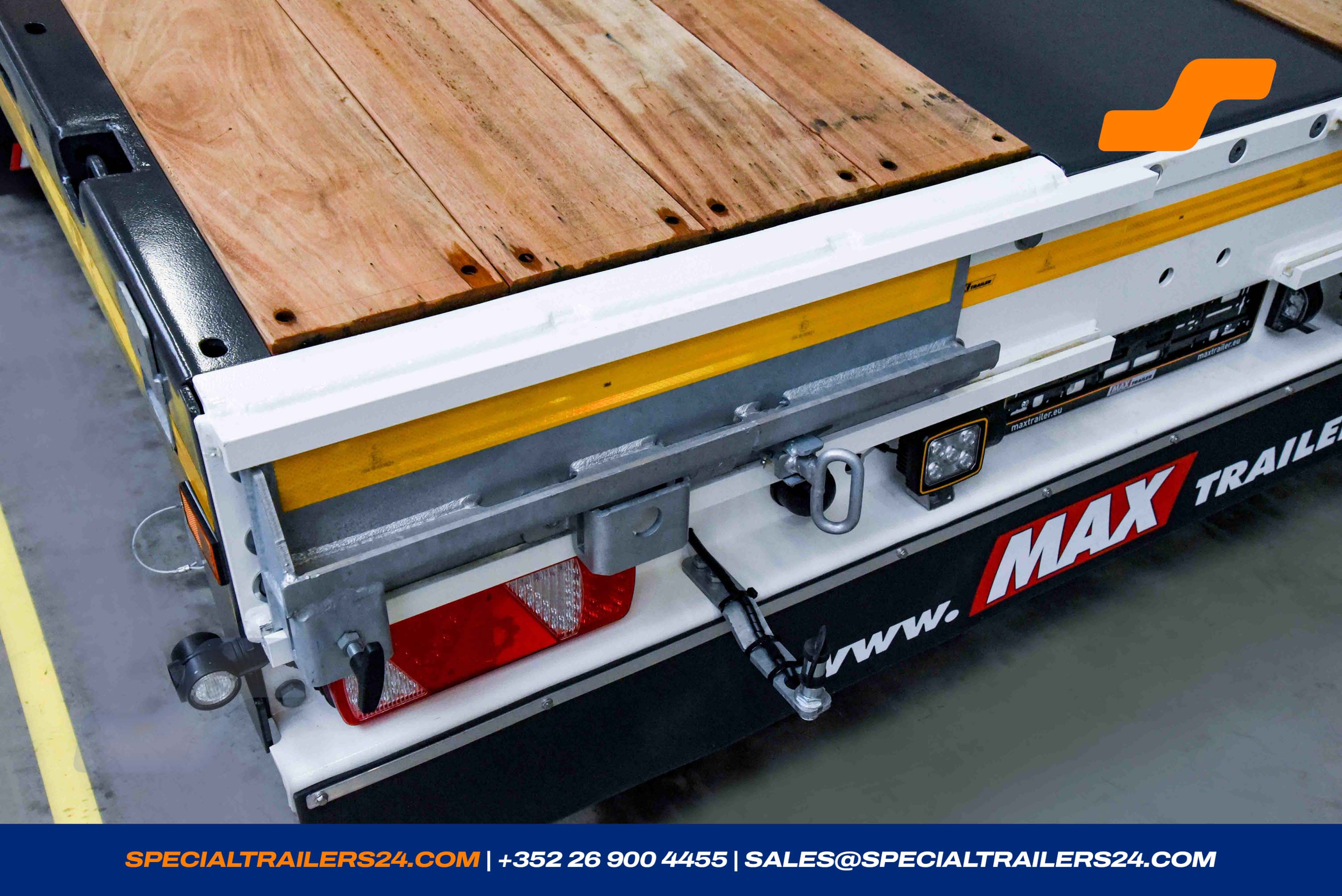 Flatbed trailer MAX Trailer MAX200 Vehicle for sale