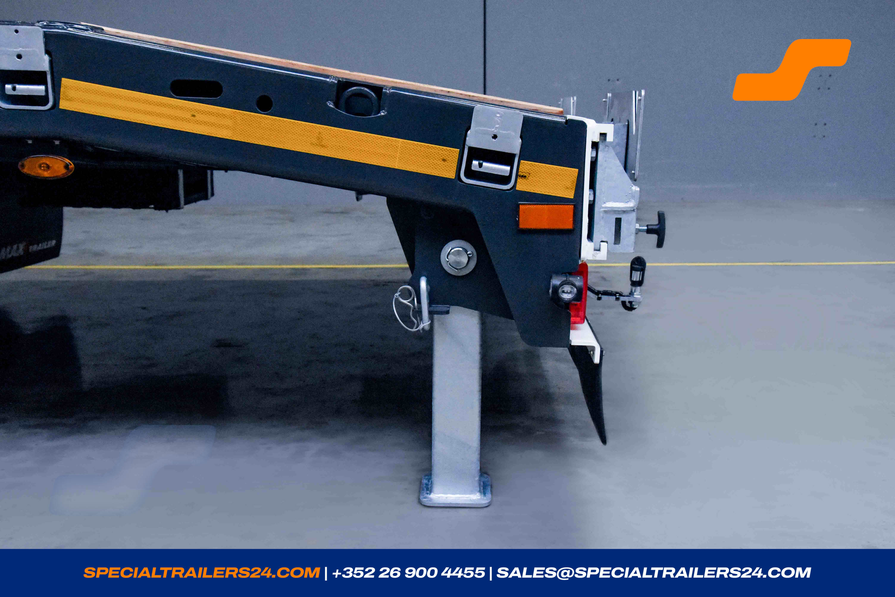 Flatbed trailer MAX Trailer MAX200 Vehicle for sale