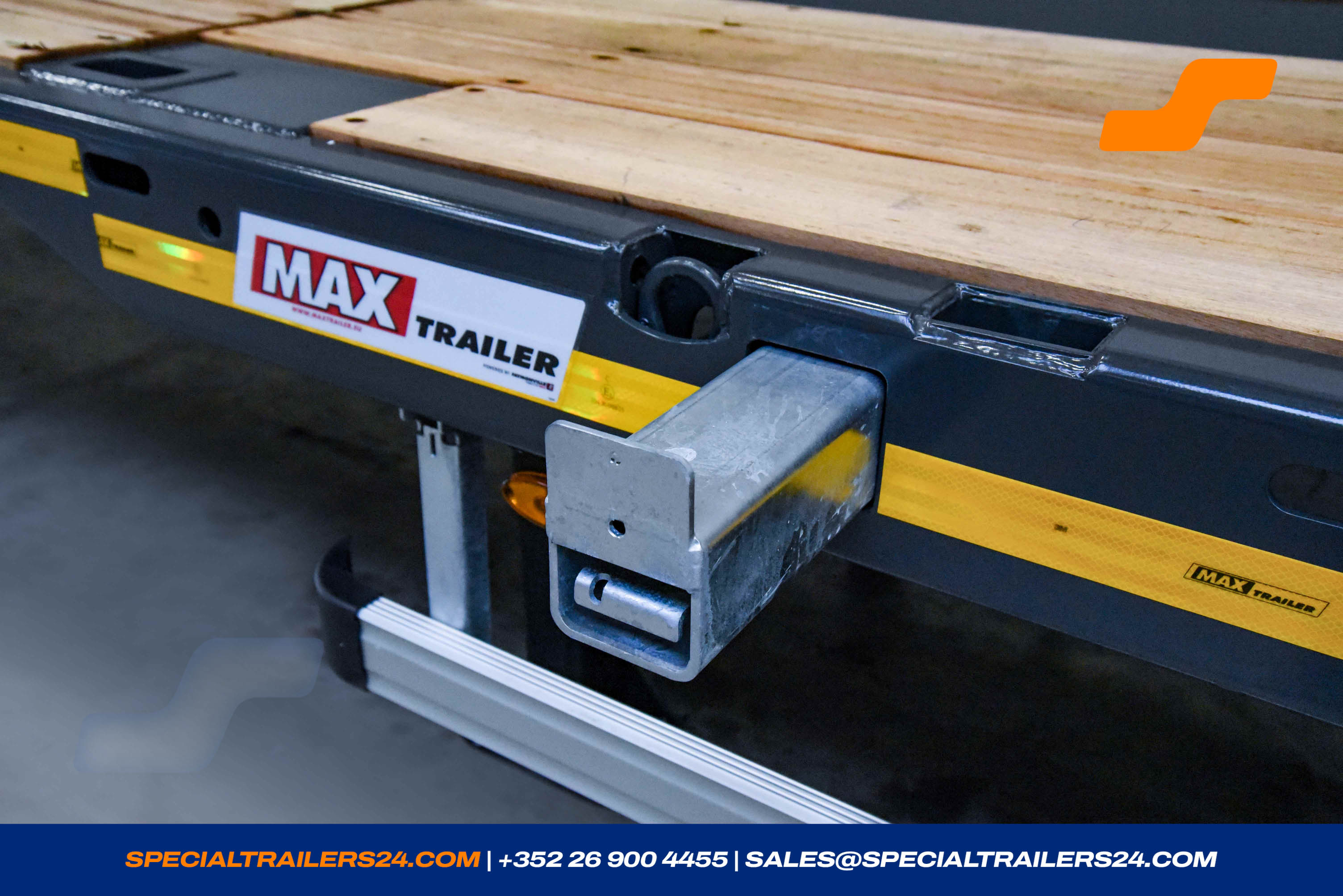 Flatbed trailer MAX Trailer MAX200 Vehicle for sale