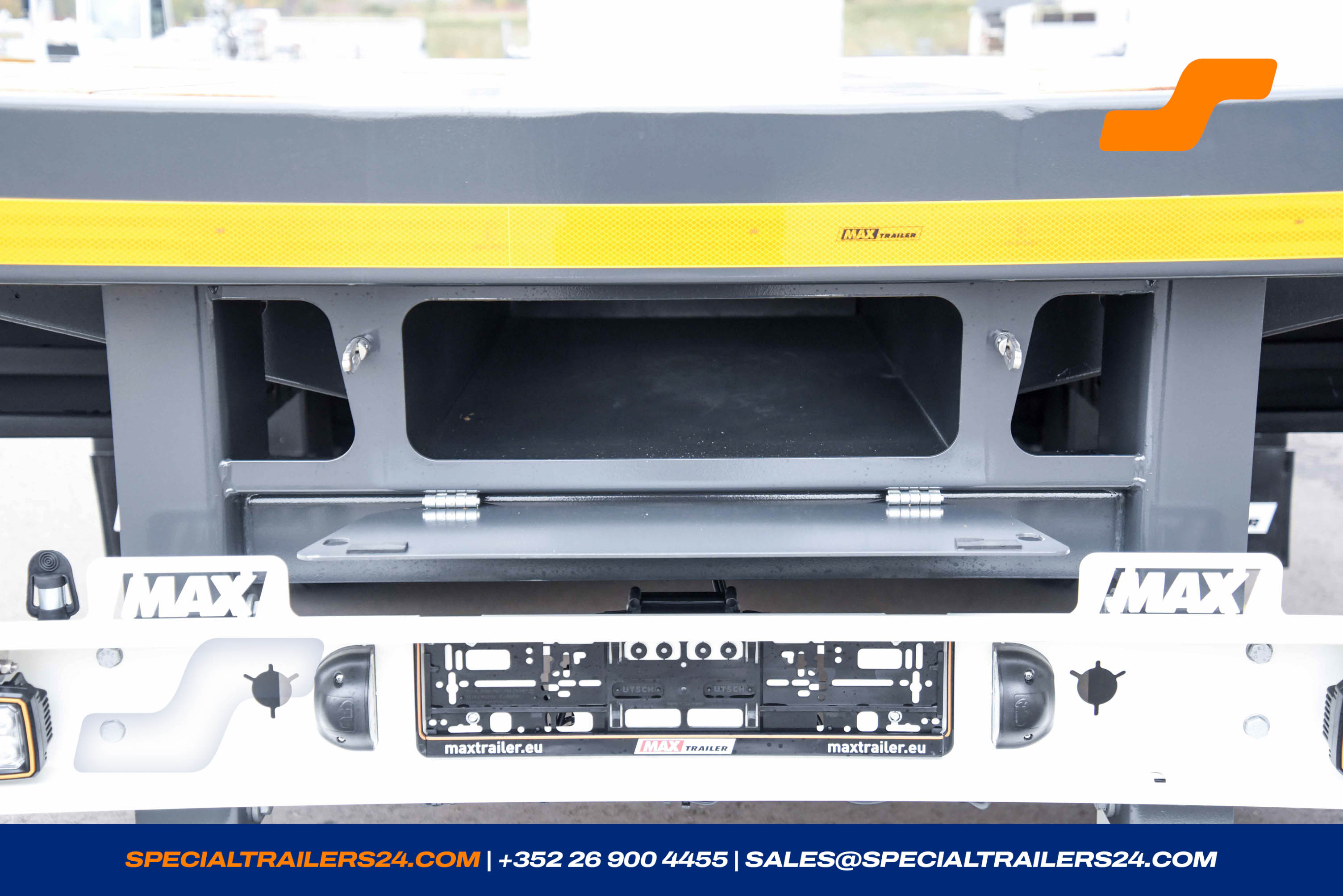 Flatbed trailer MAX Trailer MAX200 Vehicle for sale