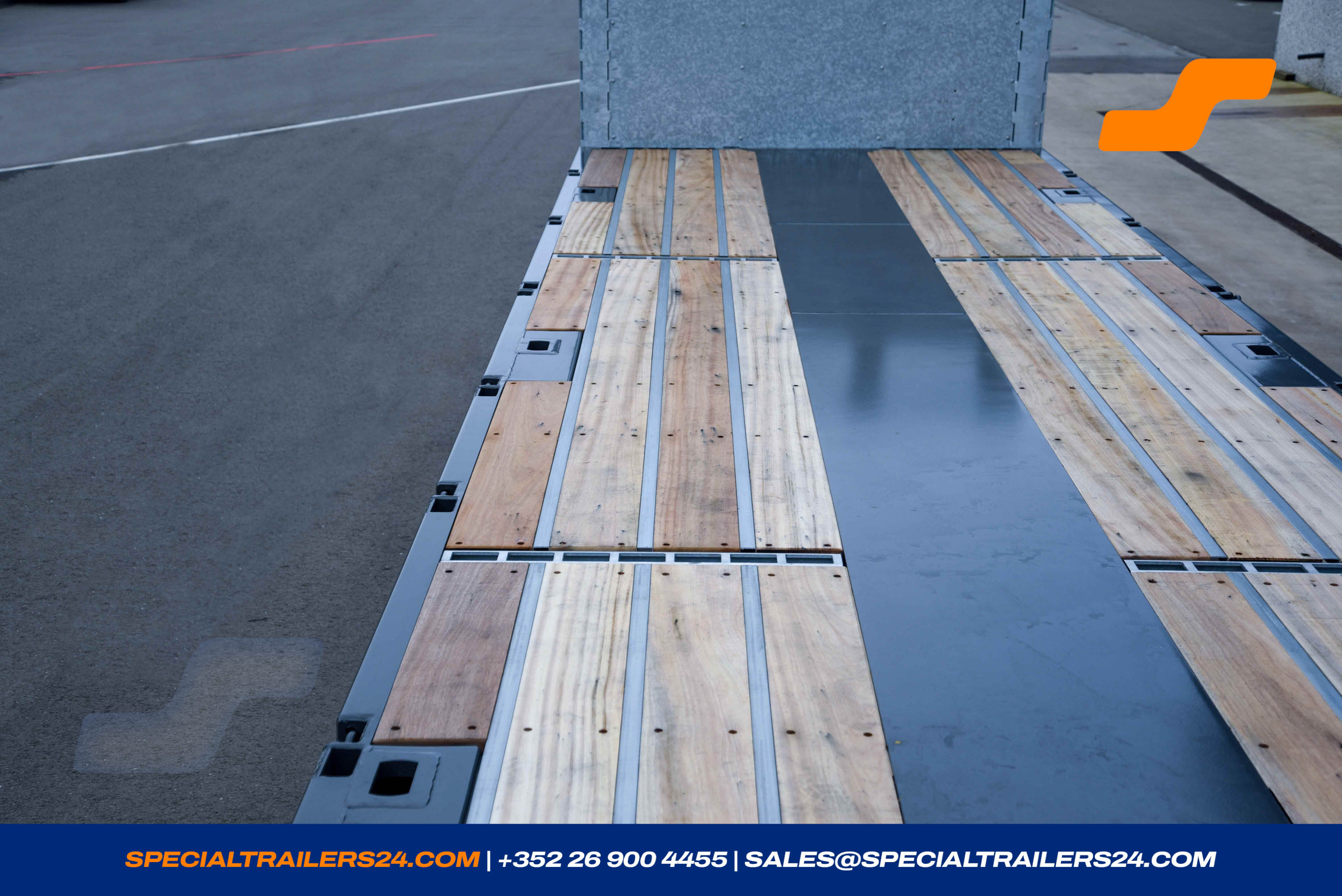 Flatbed trailer MAX Trailer MAX200 Vehicle for sale