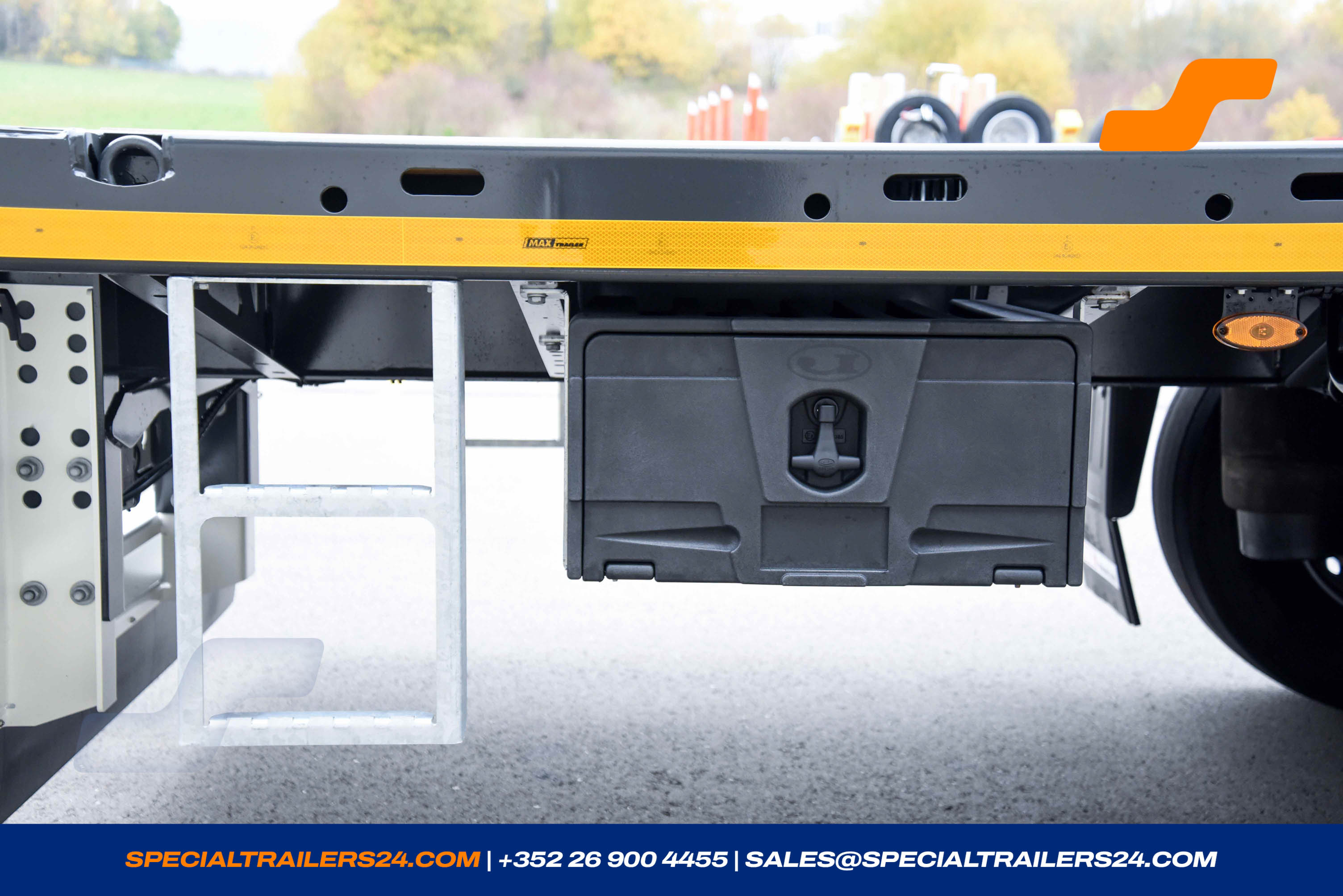 Flatbed trailer MAX Trailer MAX200 Vehicle for sale