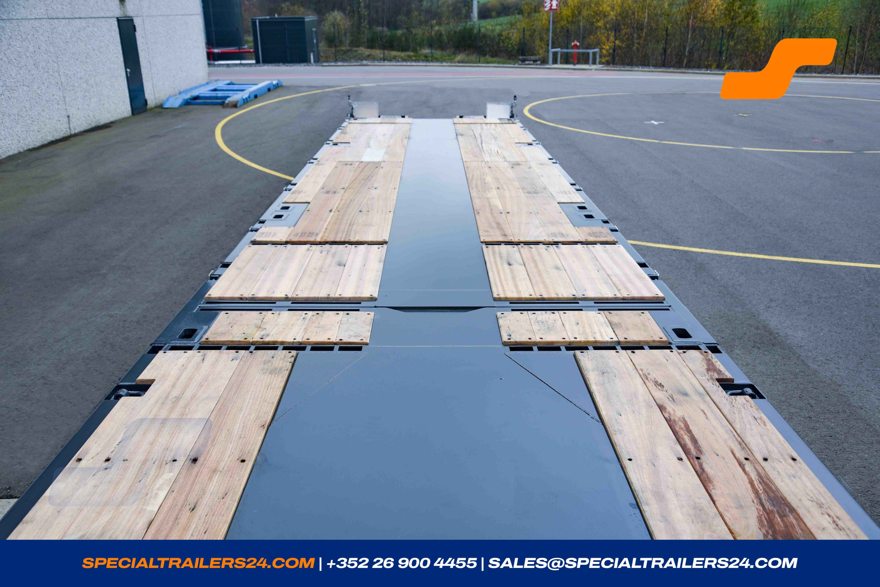 Flatbed trailer MAX Trailer MAX200 Vehicle for sale