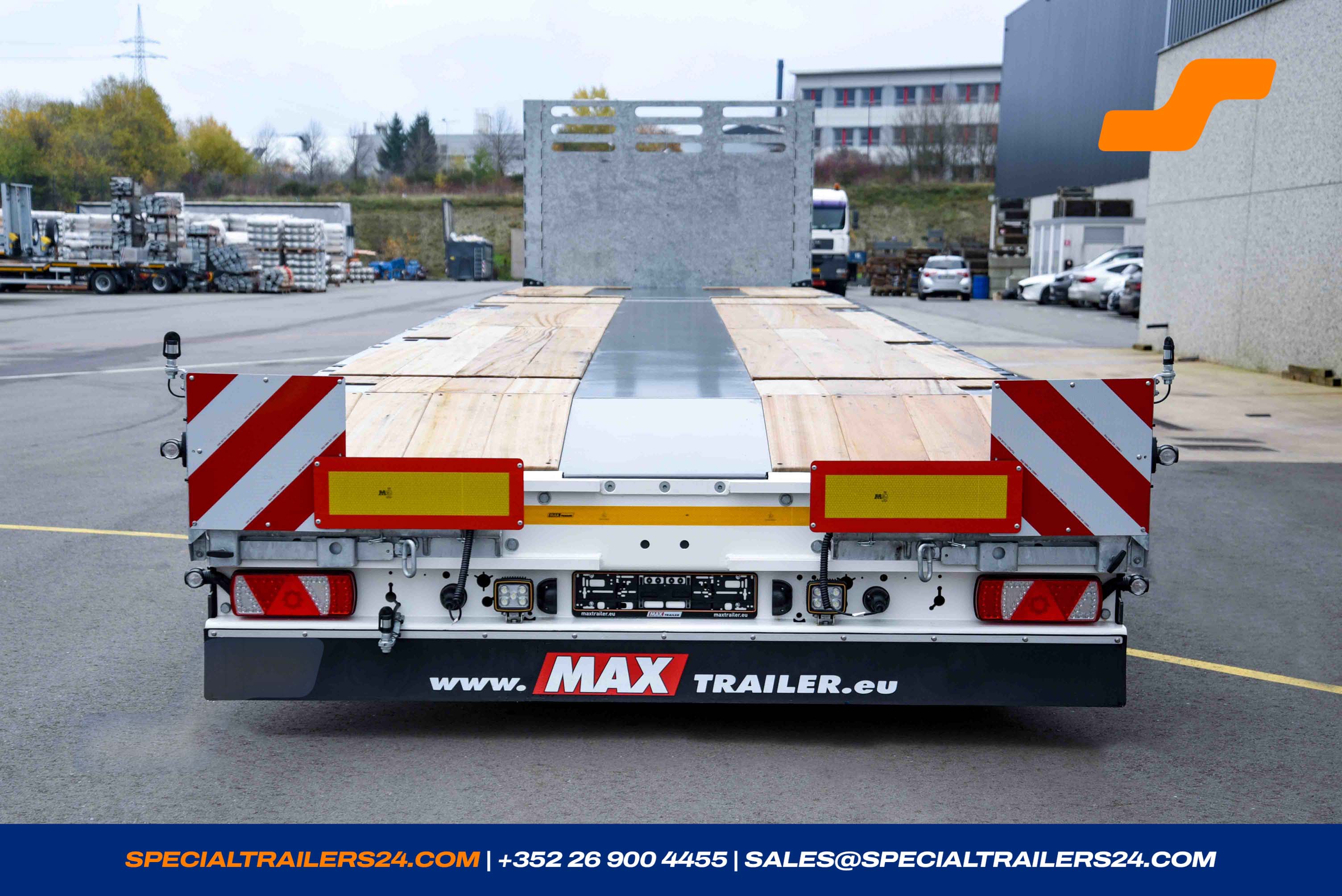 Flatbed trailer MAX Trailer MAX200 Vehicle for sale