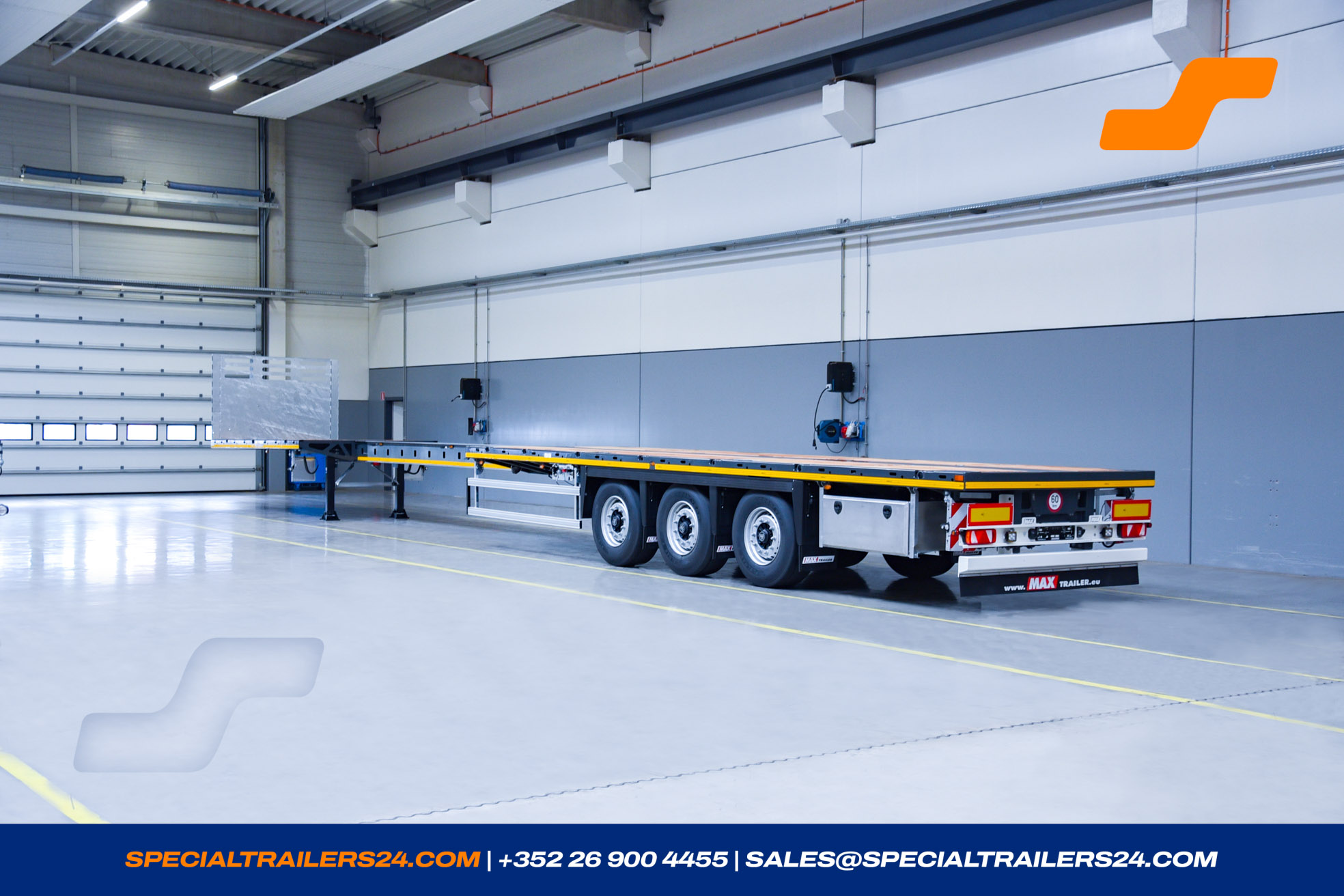 Flatbed trailer MAX Trailer MAX200 Vehicle for sale (image count prefix 7/30)