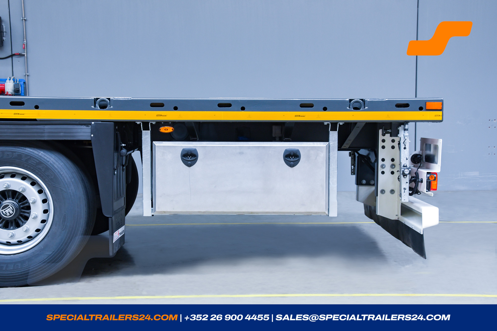Flatbed trailer MAX Trailer MAX200 Vehicle for sale (image count prefix 26/30)