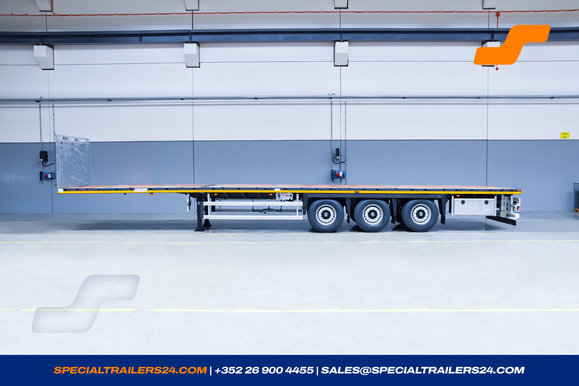 Flatbed trailer MAX Trailer MAX200 Vehicle for sale (image count prefix 2/30)