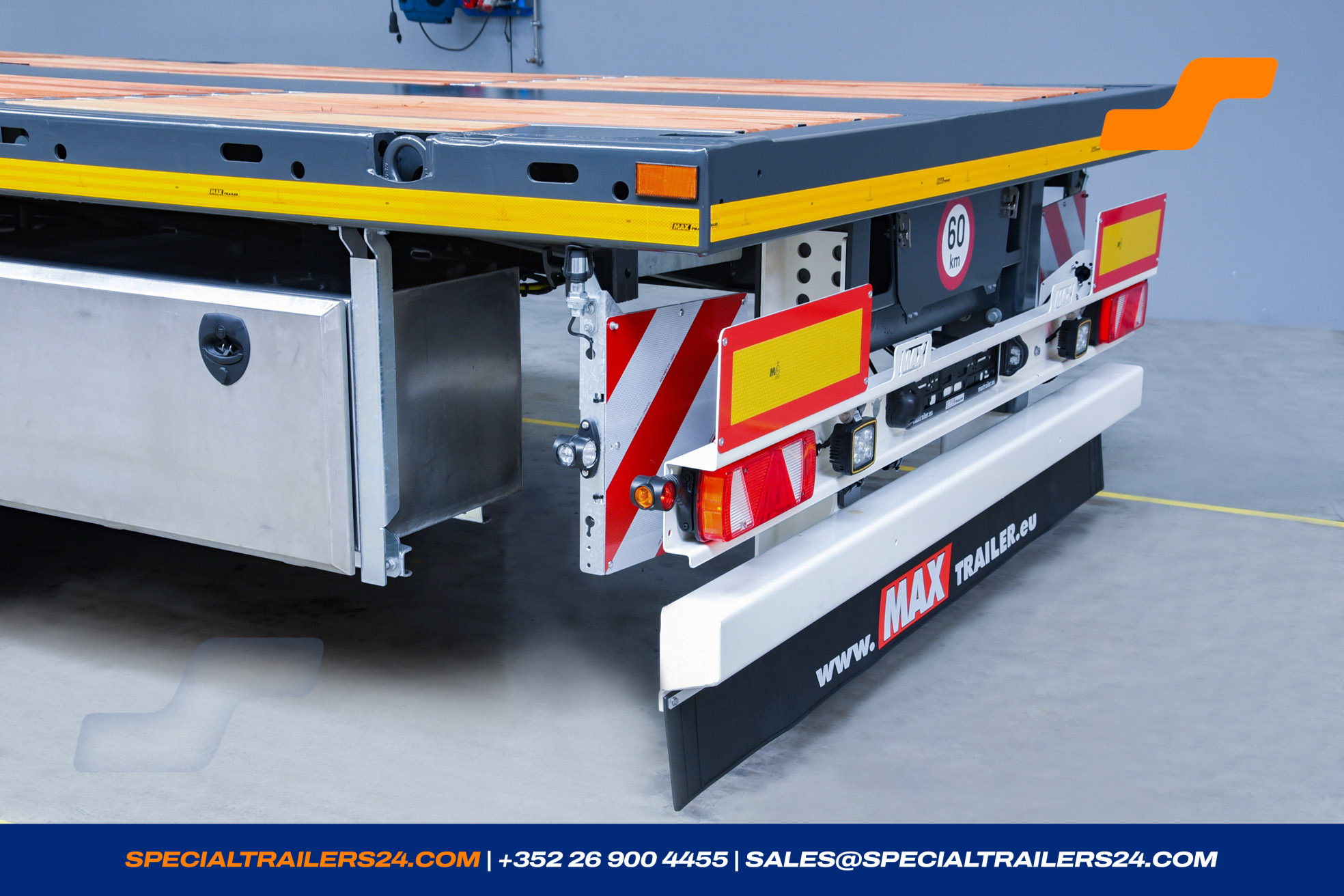 Flatbed trailer MAX Trailer MAX200 Vehicle for sale (image count prefix 28/30)