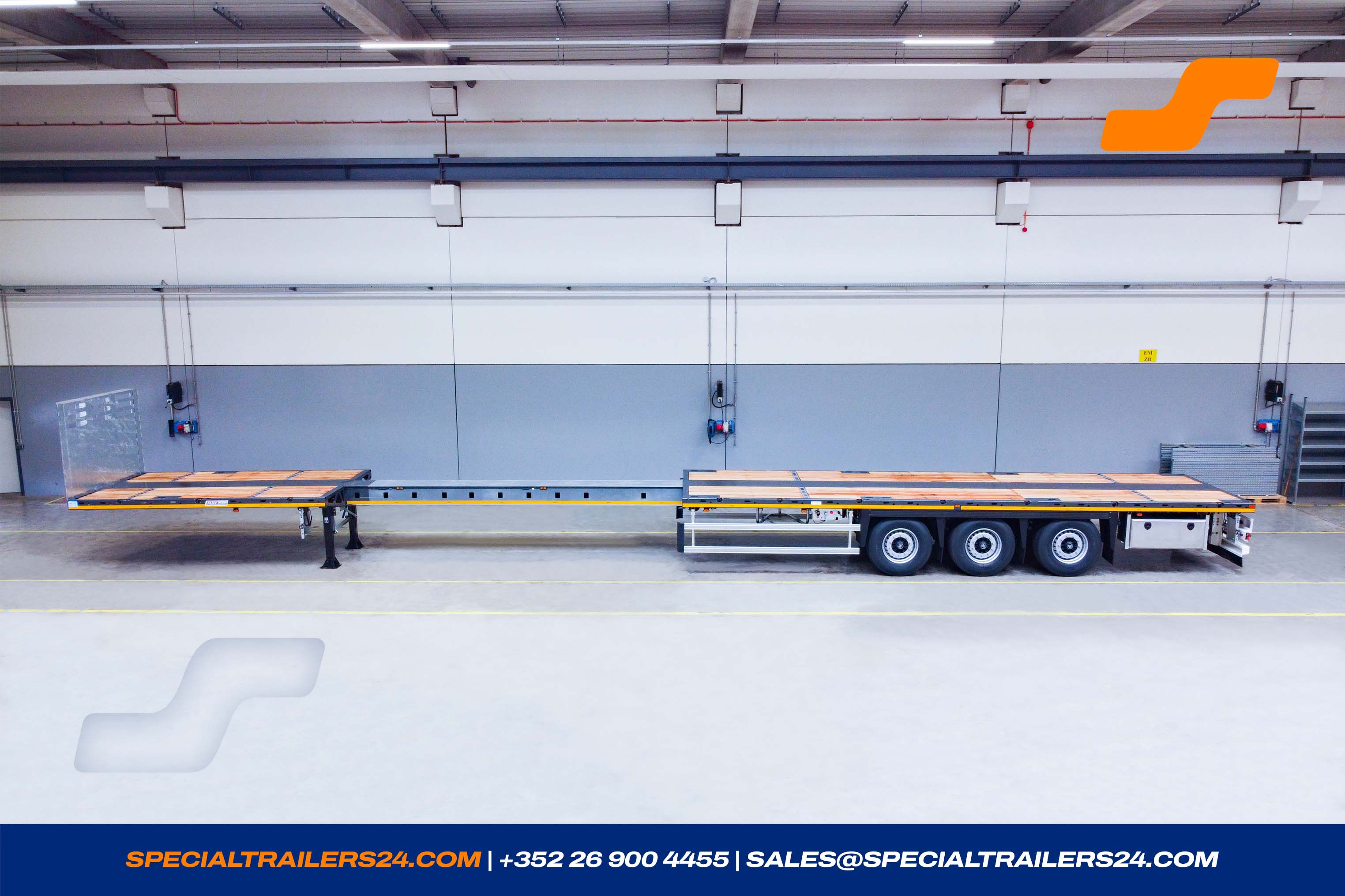 Flatbed trailer MAX Trailer MAX200 Vehicle for sale (image count prefix 3/30)