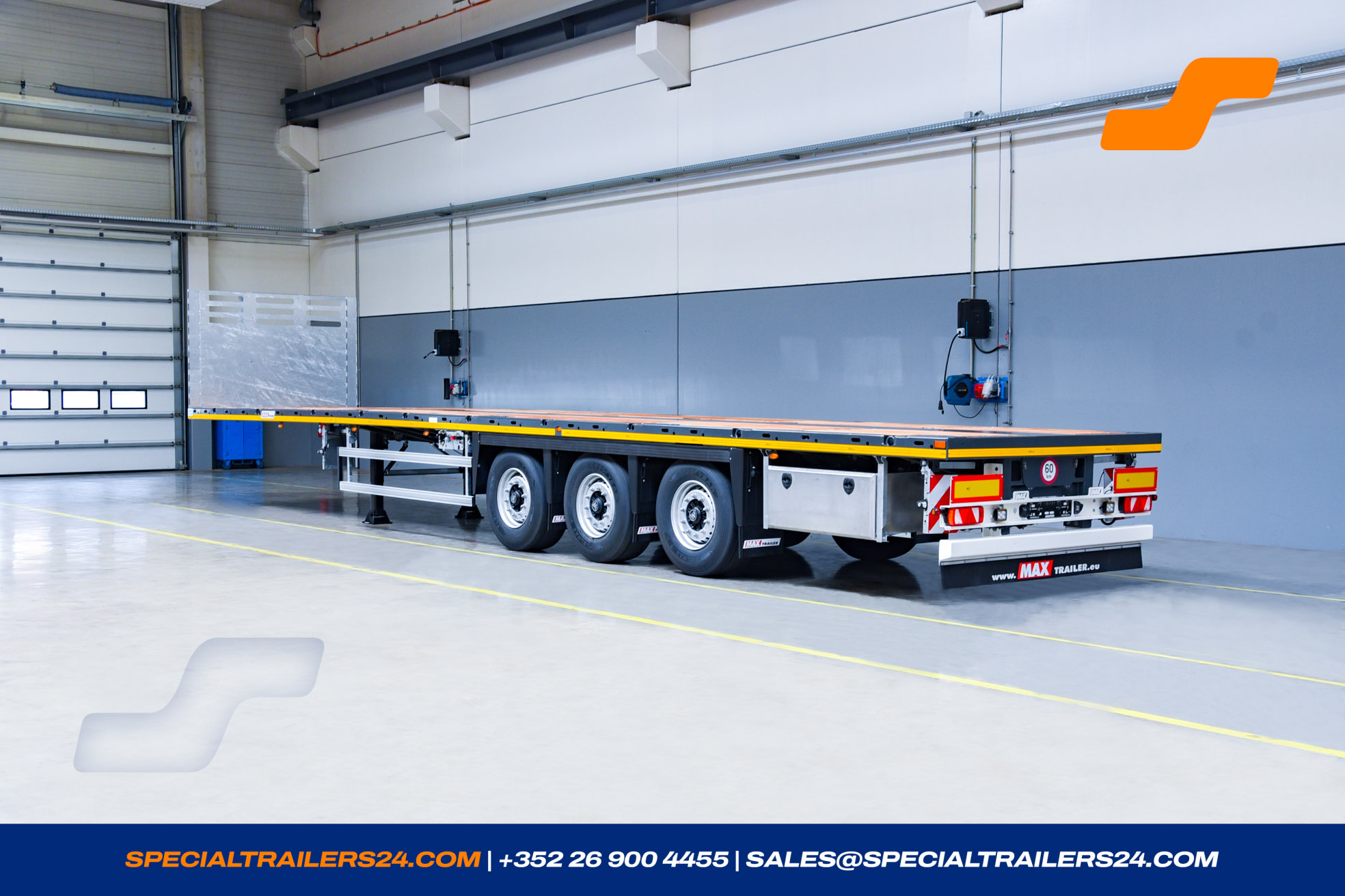 Flatbed trailer MAX Trailer MAX200 Vehicle for sale (image count prefix 6/30)