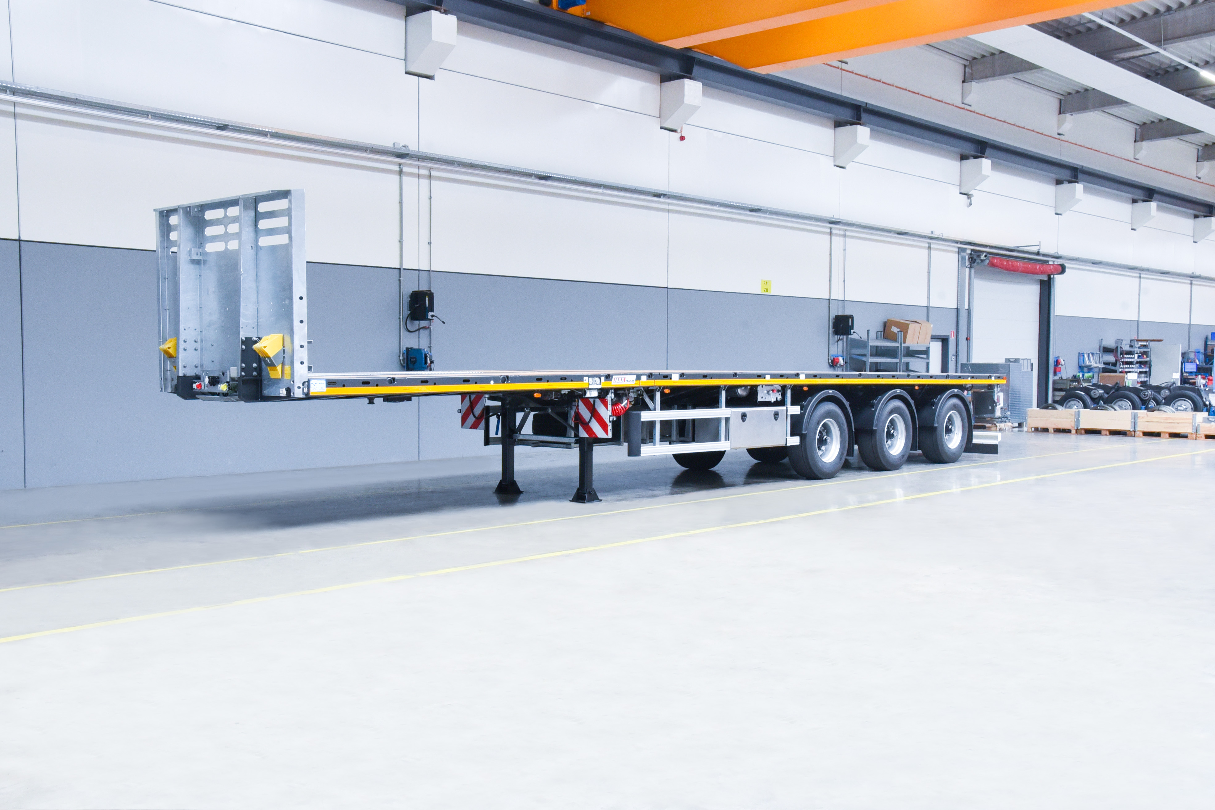 Flatbed trailer MAX Trailer MAX210 Vehicle for sale