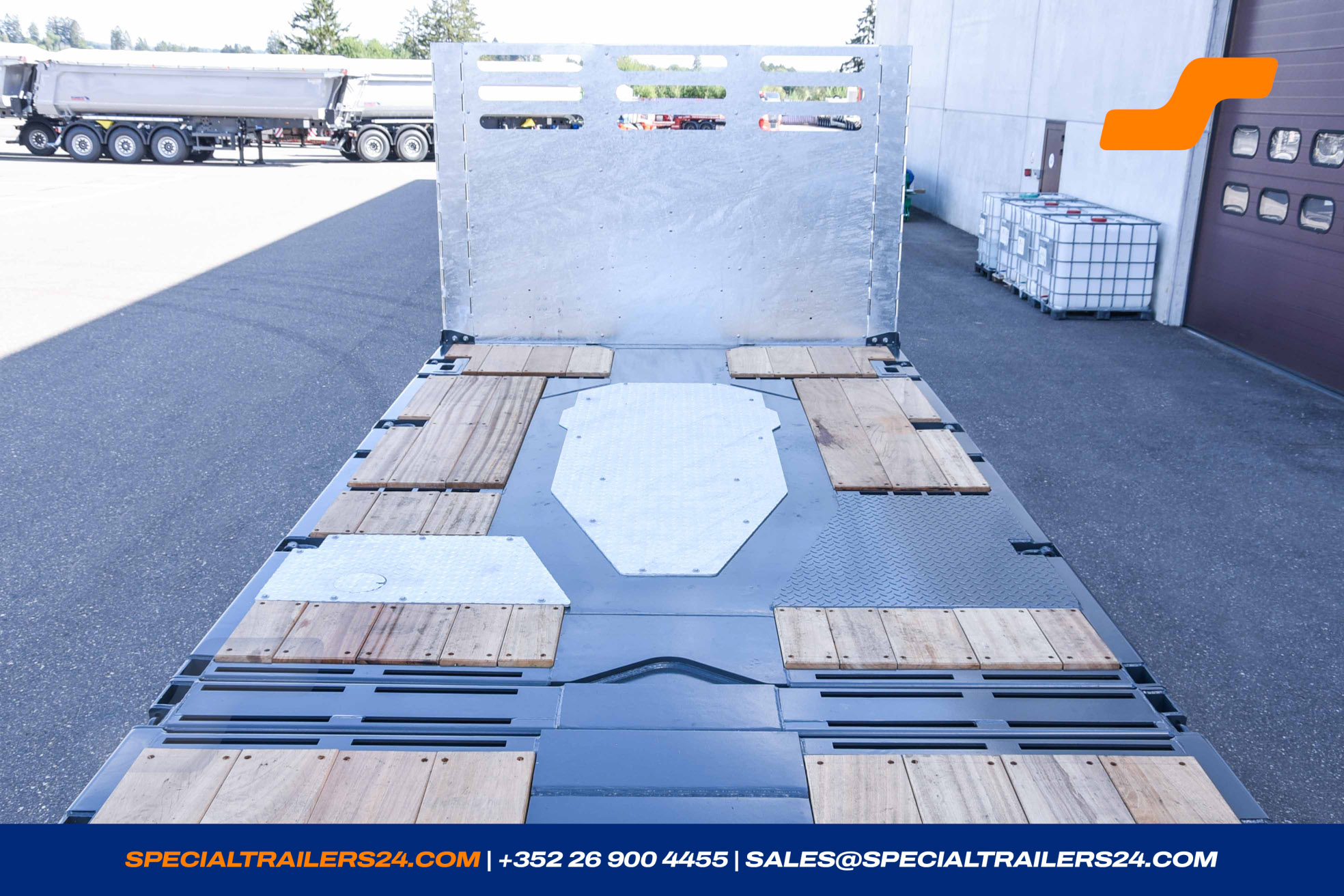 Flatbed trailer MAX Trailer MAX210 Vehicle for sale