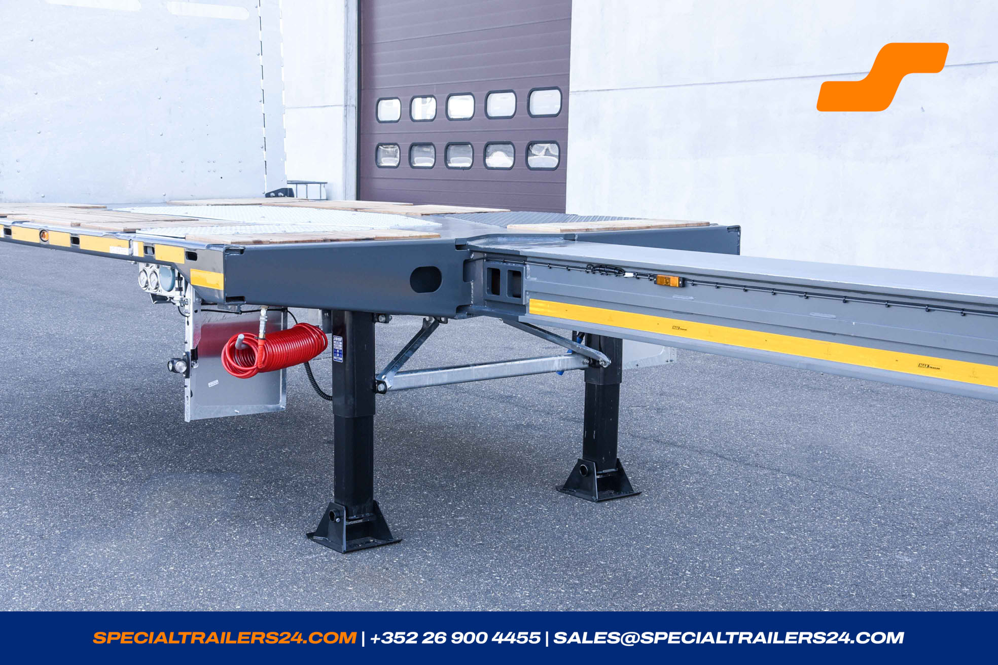 Flatbed trailer MAX Trailer MAX210 Vehicle for sale