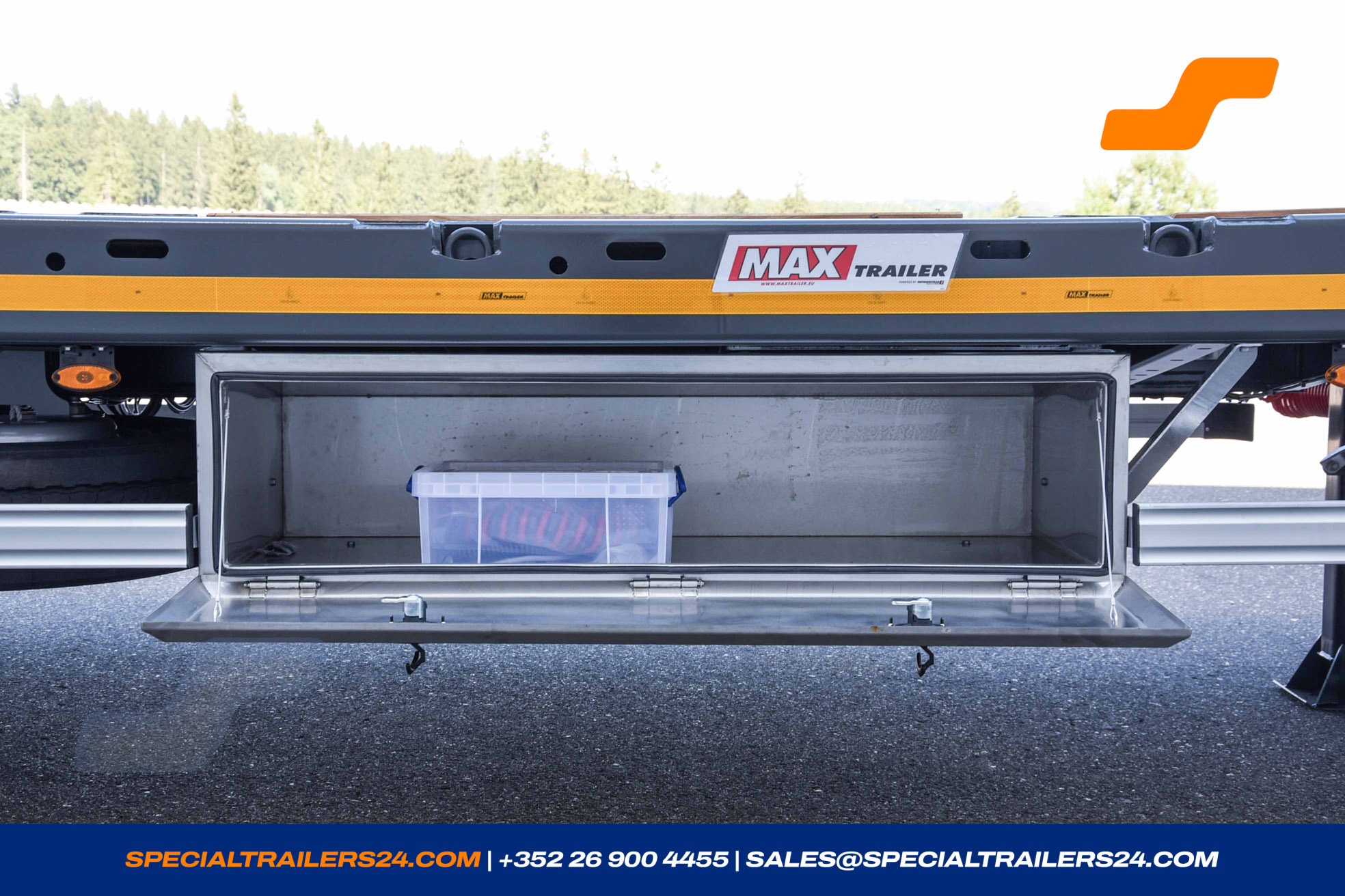 Flatbed trailer MAX Trailer MAX210 Vehicle for sale