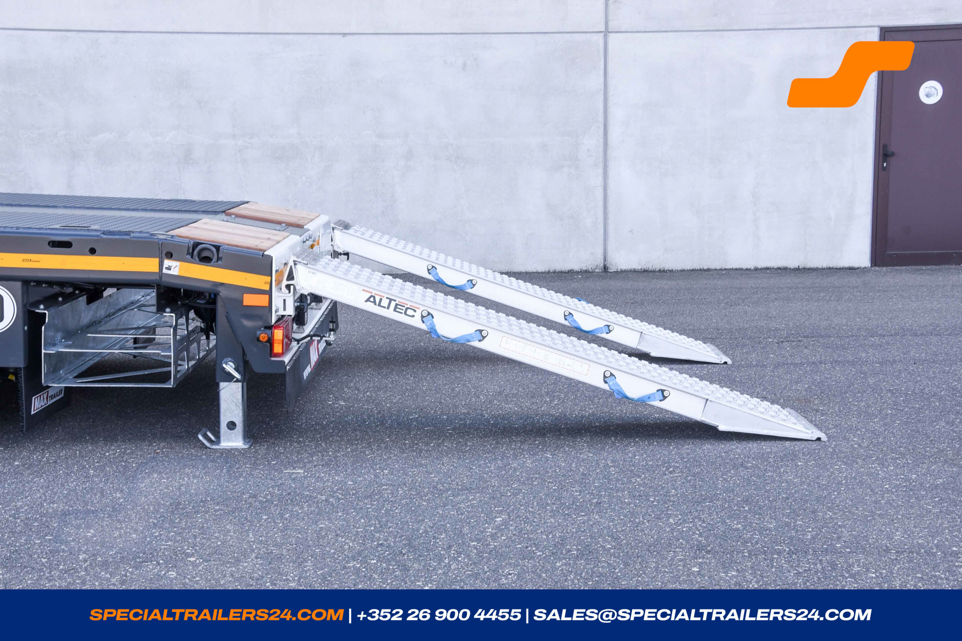 Flatbed trailer MAX Trailer MAX210 Vehicle for sale