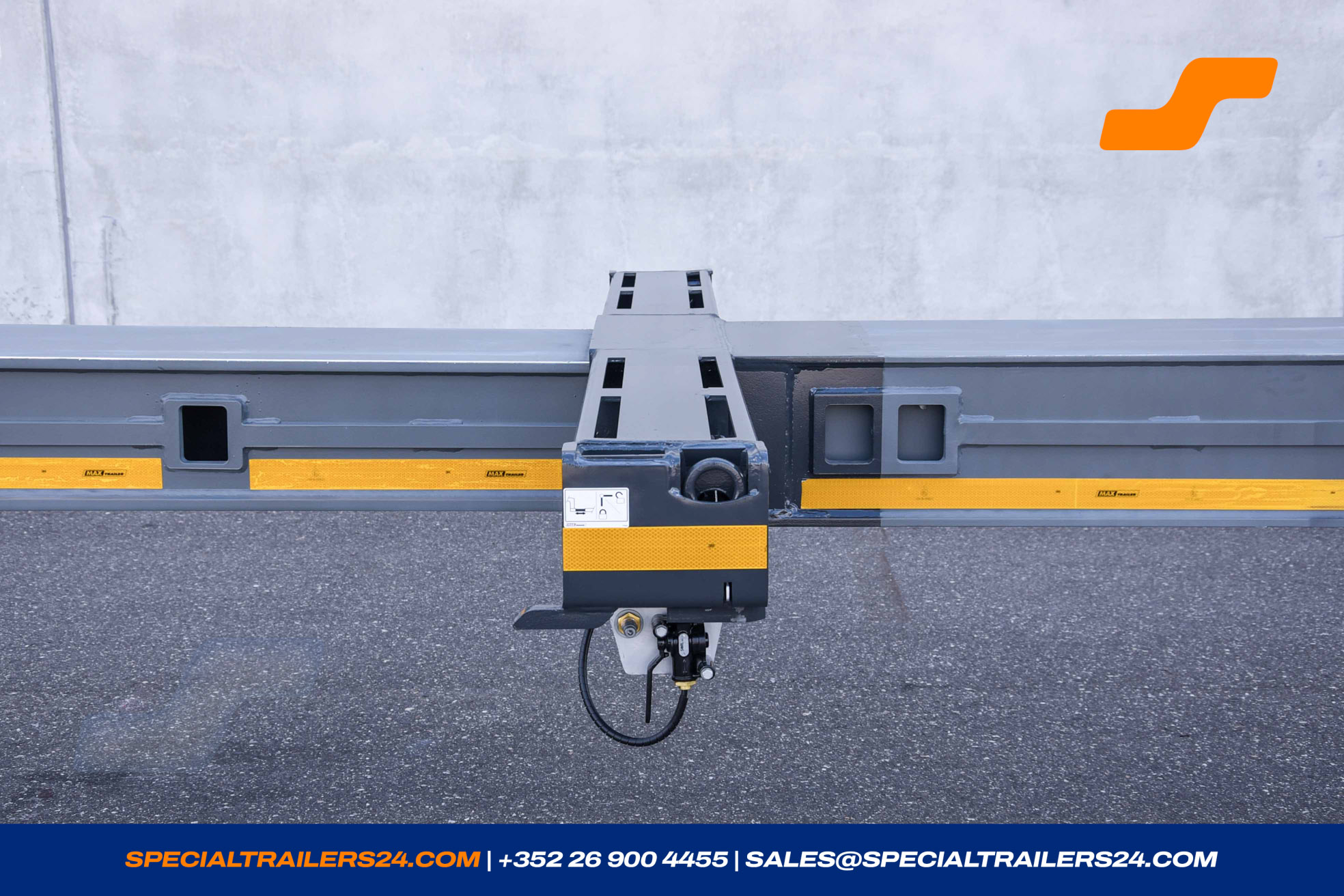 Flatbed trailer MAX Trailer MAX210 Vehicle for sale