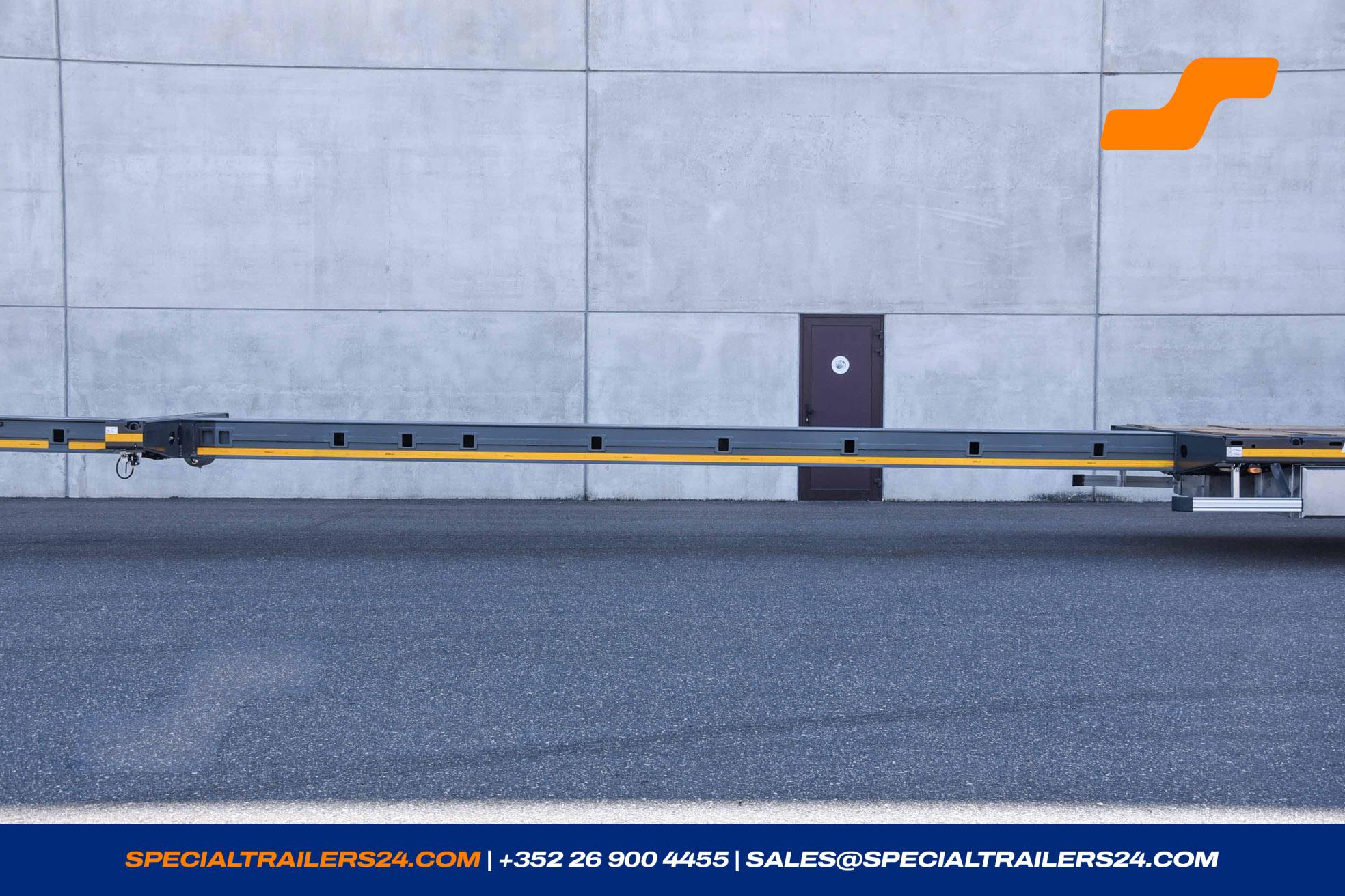 Flatbed trailer MAX Trailer MAX210 Vehicle for sale