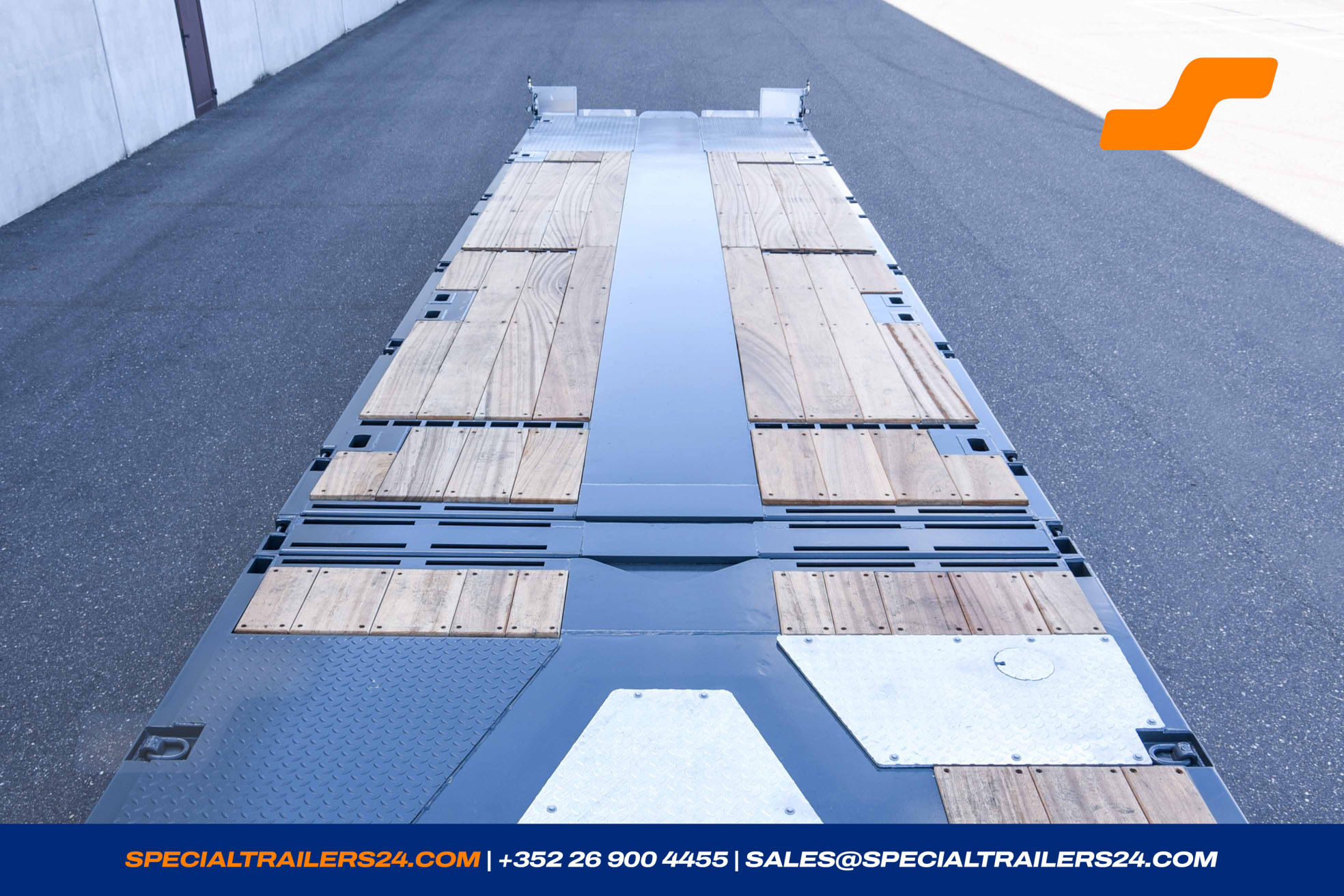 Flatbed trailer MAX Trailer MAX210 Vehicle for sale