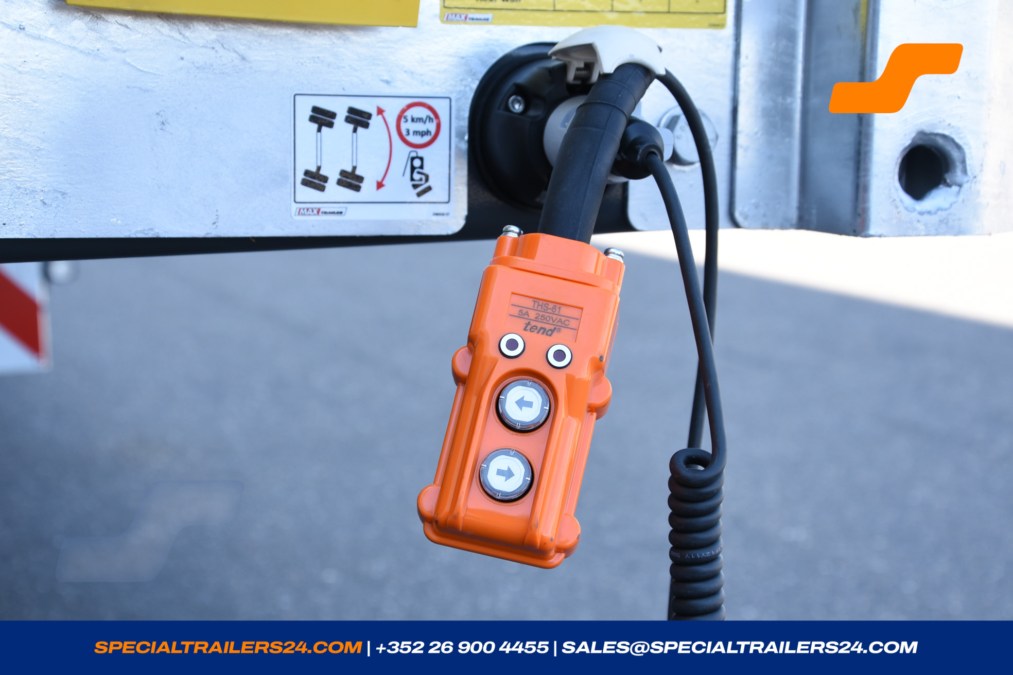 Flatbed trailer MAX Trailer MAX210 Vehicle for sale