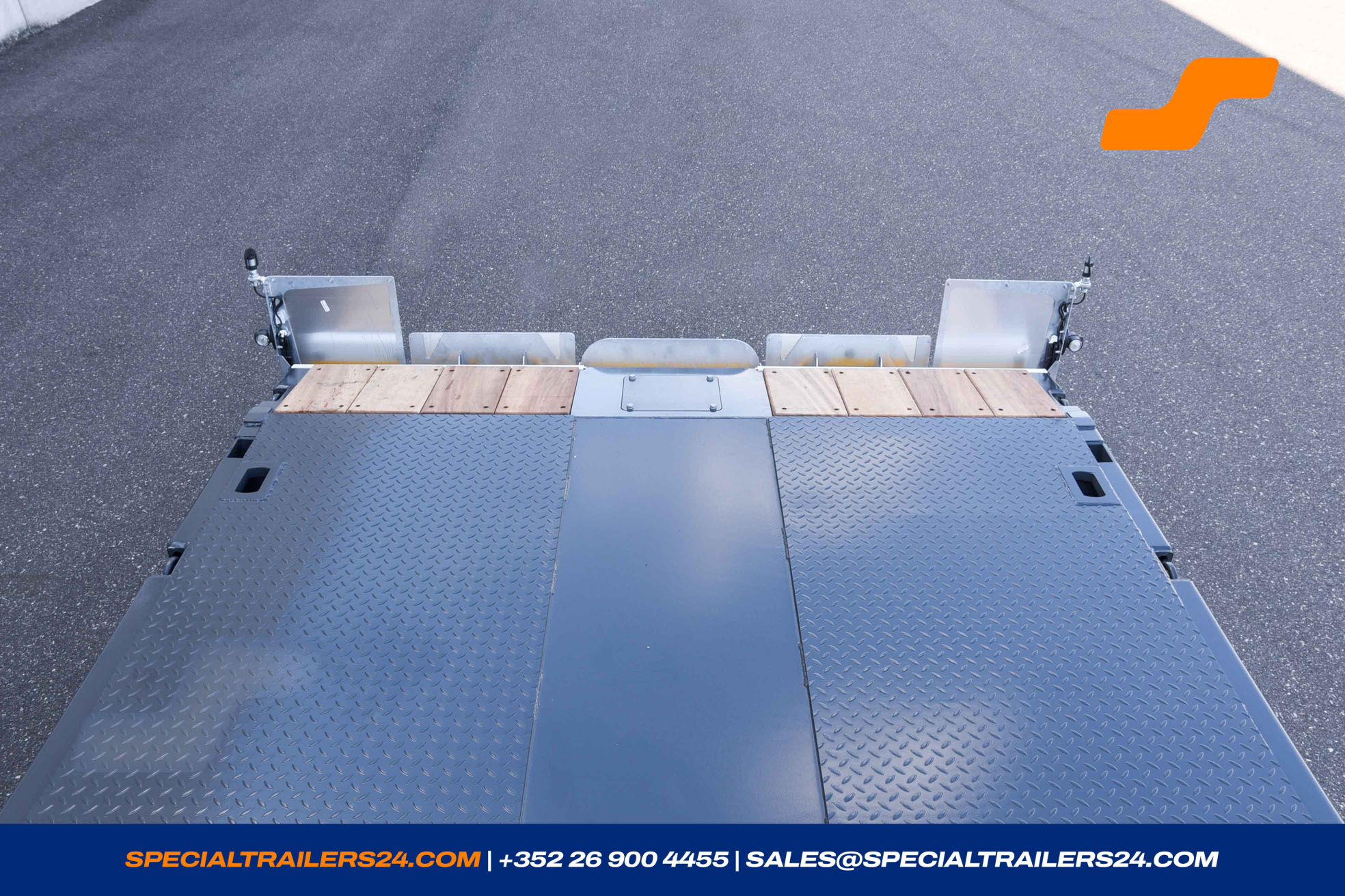 Flatbed trailer MAX Trailer MAX210 Vehicle for sale