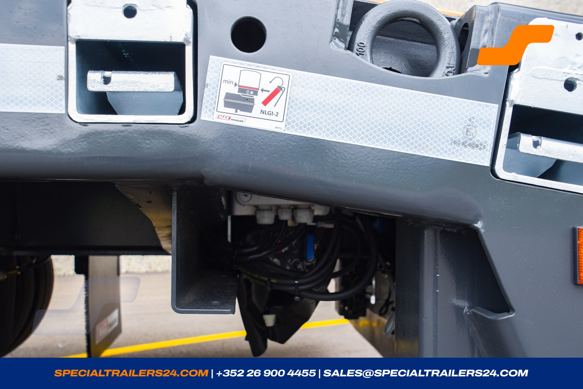 Flatbed trailer MAX Trailer MAX210 Vehicle for sale