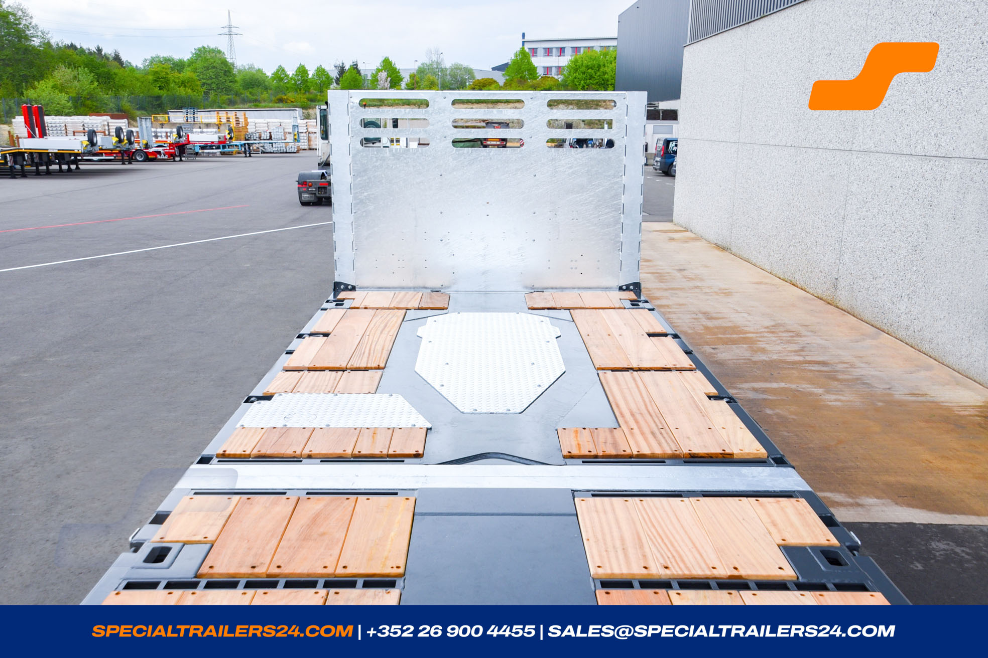 Flatbed trailer MAX Trailer MAX210 Vehicle for sale