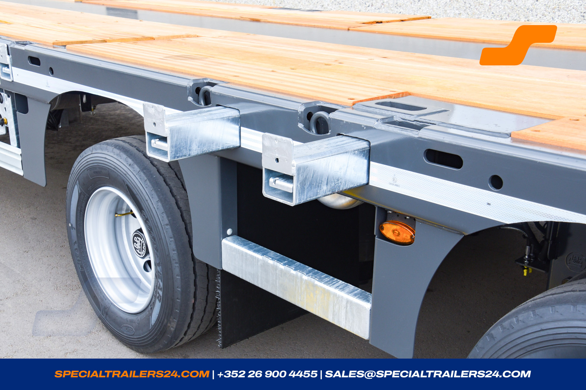 Flatbed trailer MAX Trailer MAX210 Vehicle for sale