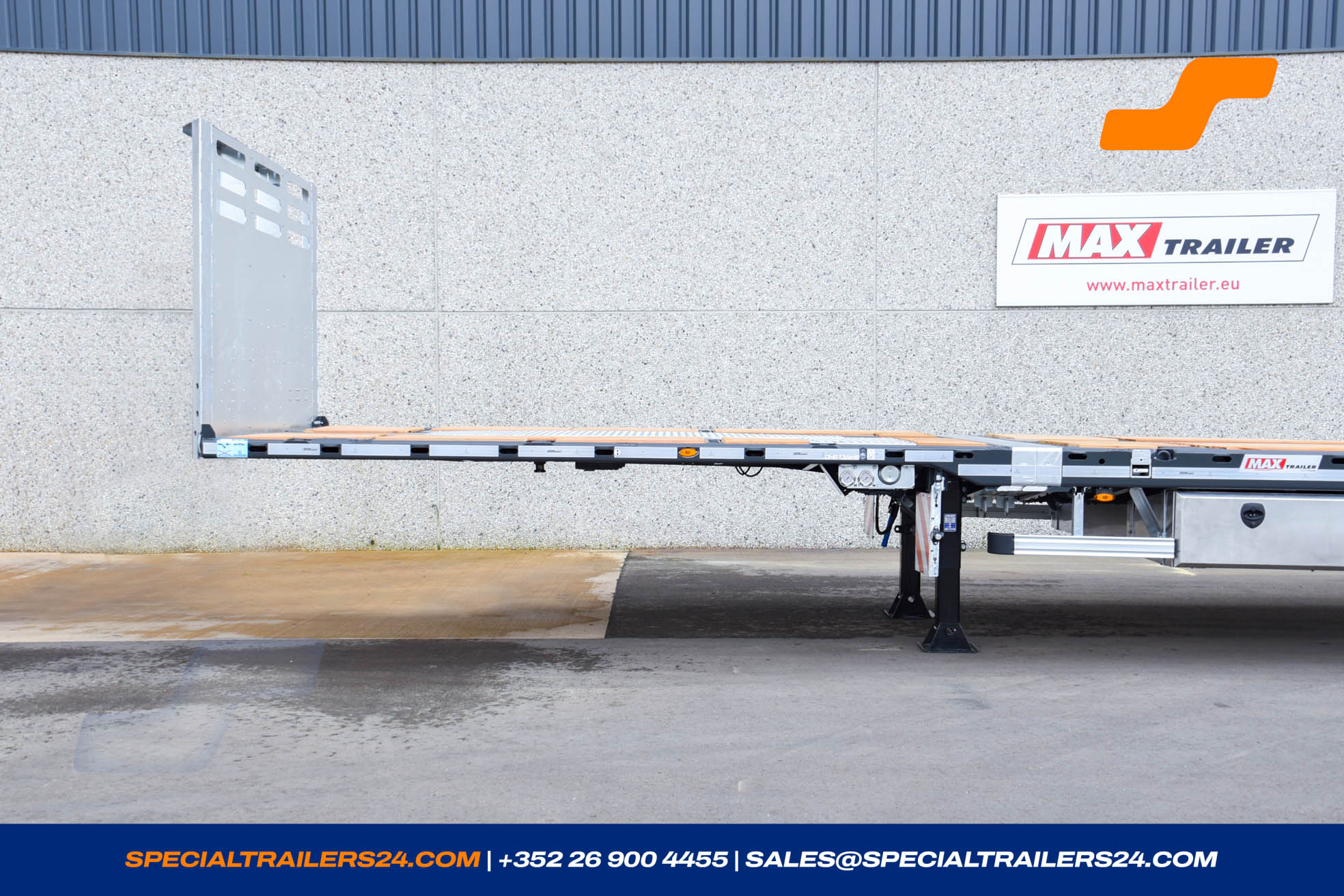 Flatbed trailer MAX Trailer MAX210 Vehicle for sale