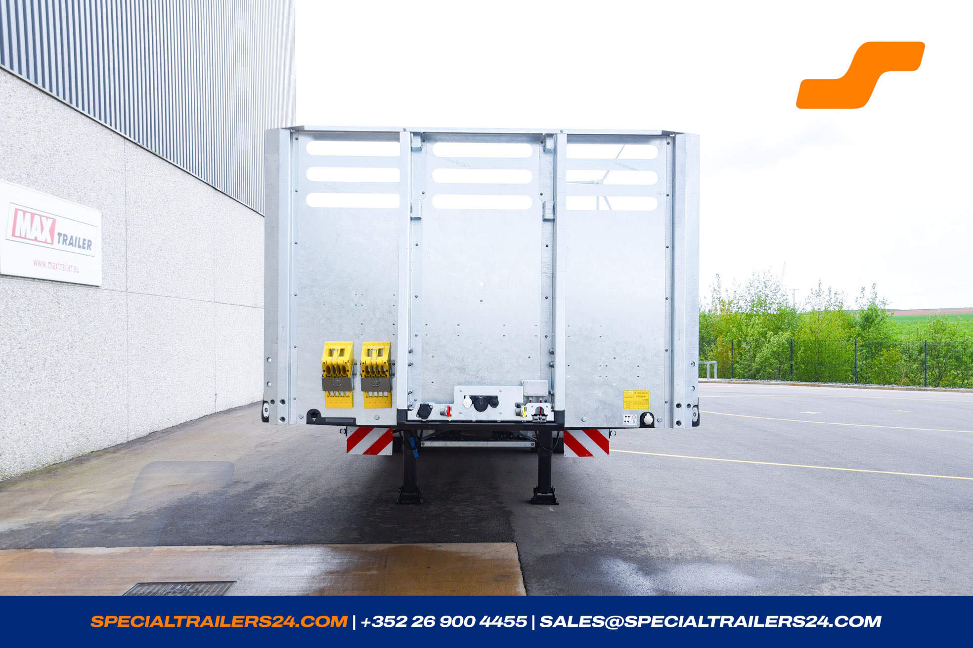 Flatbed trailer MAX Trailer MAX210 Vehicle for sale