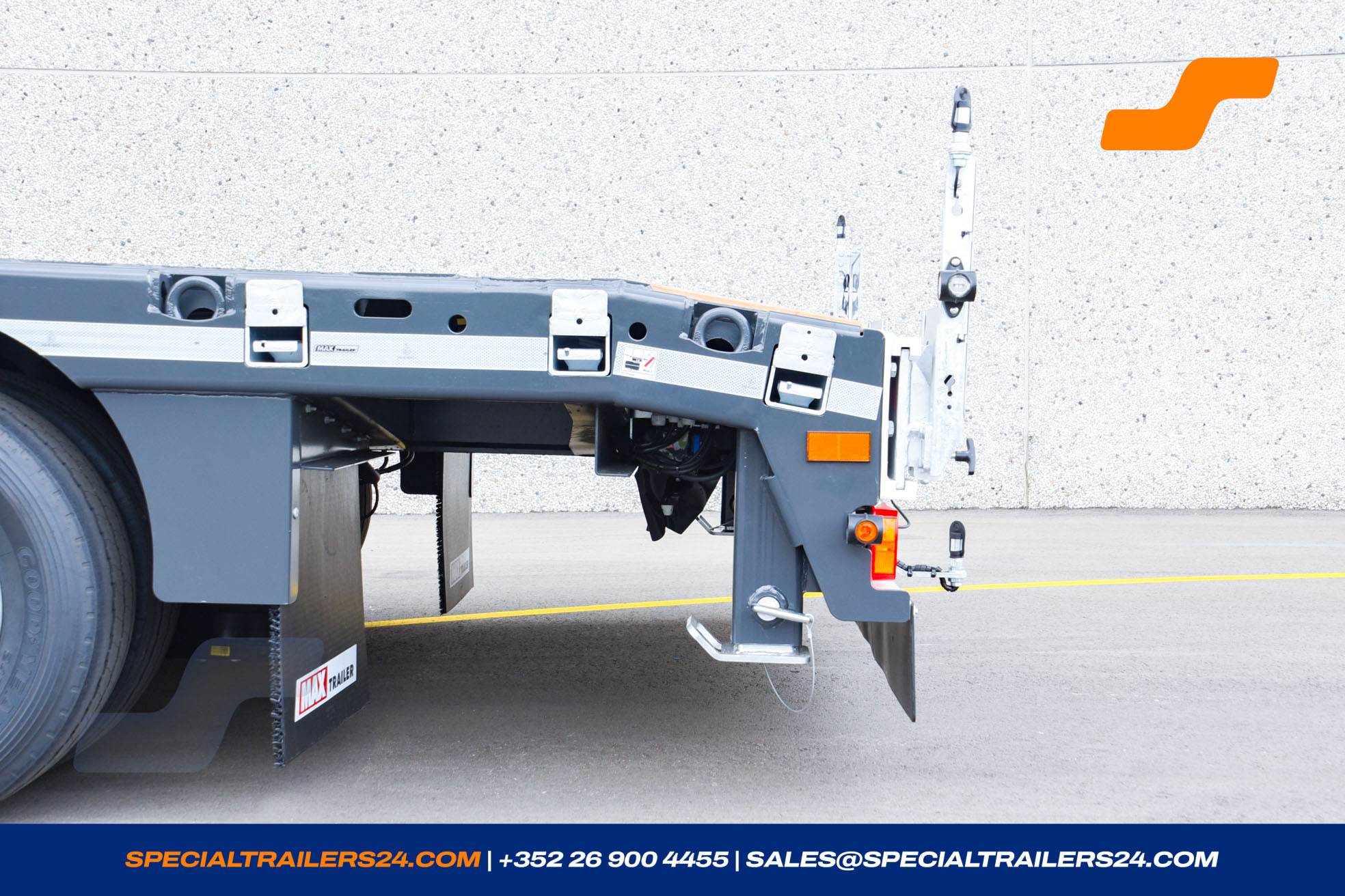 Flatbed trailer MAX Trailer MAX210 Vehicle for sale