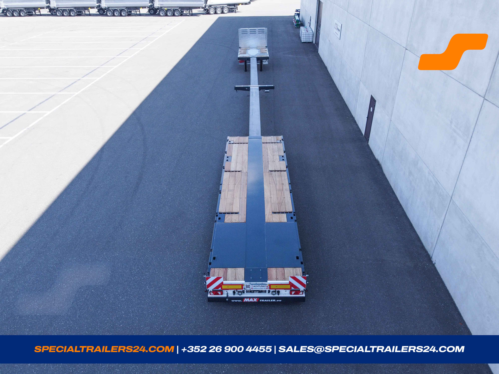 Flatbed trailer MAX Trailer MAX210 Vehicle for sale (image count prefix 30/34)