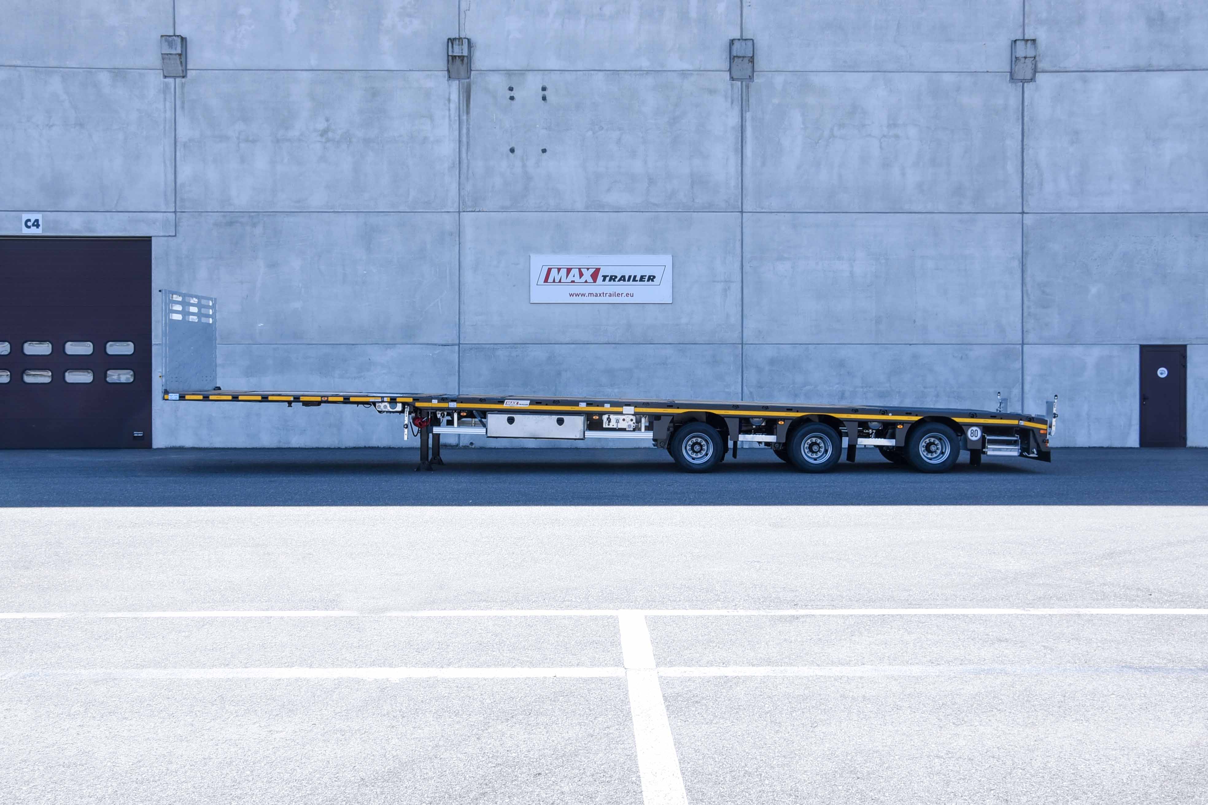Flatbed trailer MAX Trailer MAX210 Vehicle for sale