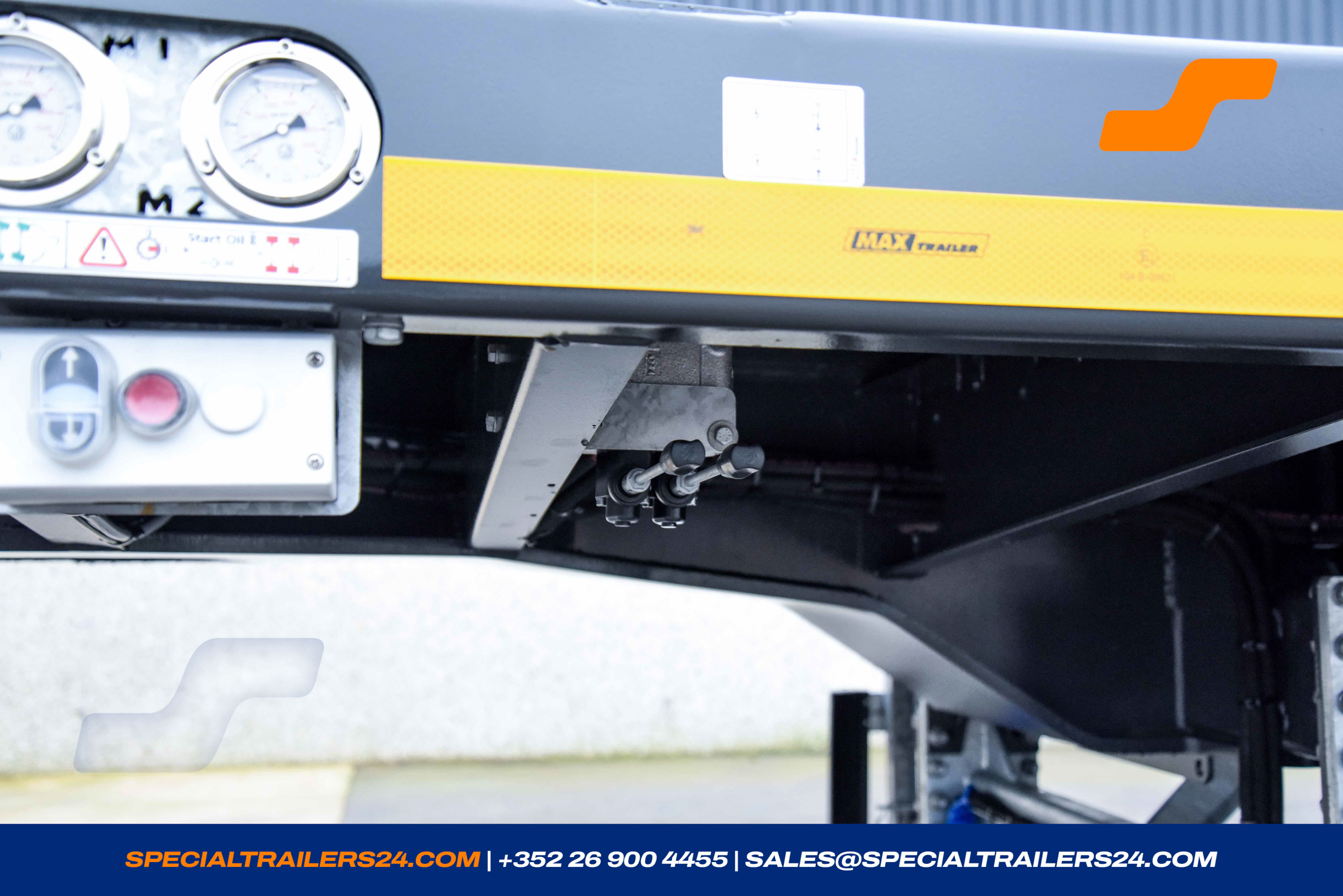 Flatbed trailer MAX Trailer MAX410 Vehicle for sale